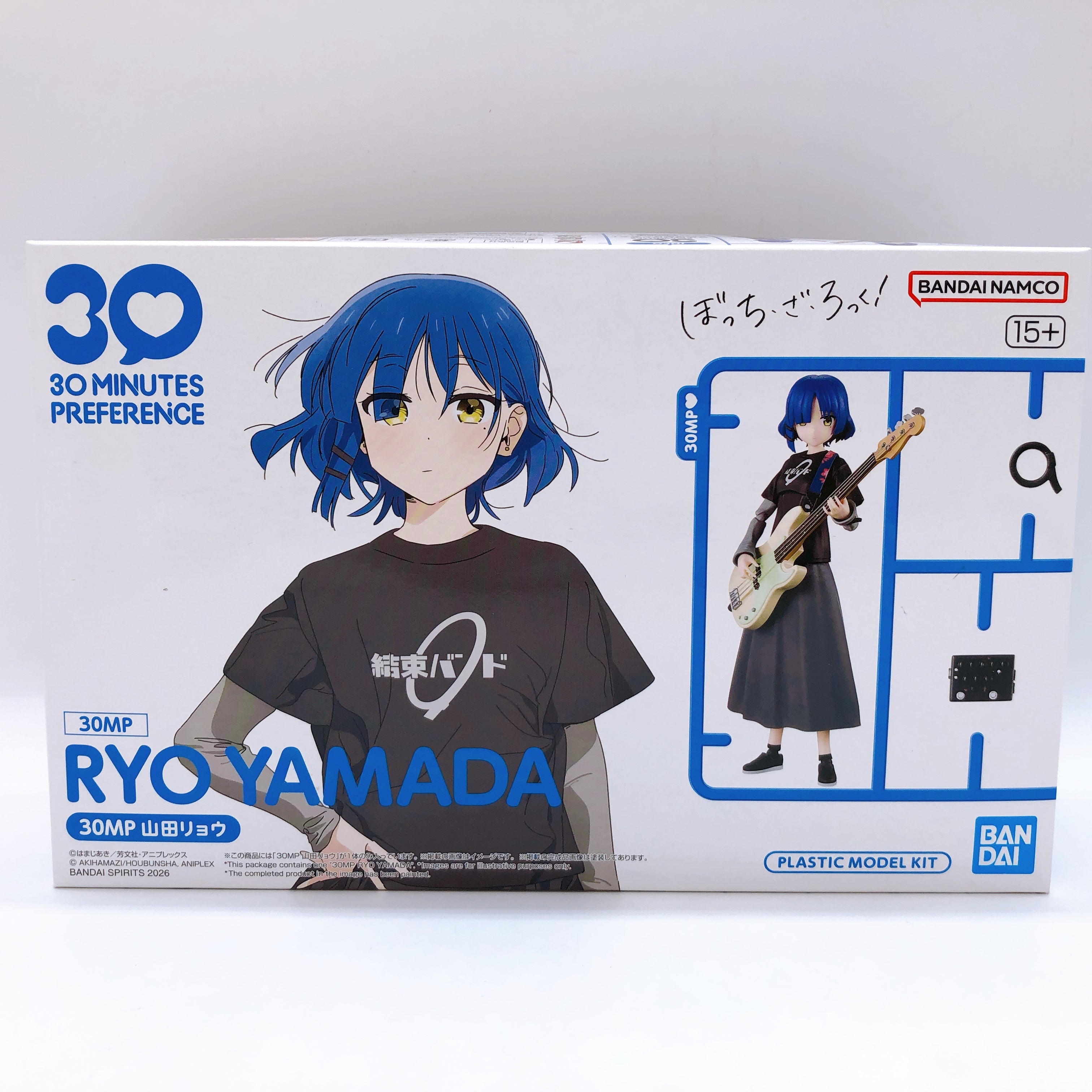 30MP Hitori Gotoh & Ikuyo Kita & Ryo Yamada Set Bocchi the Rock! Kit Bandai NEW