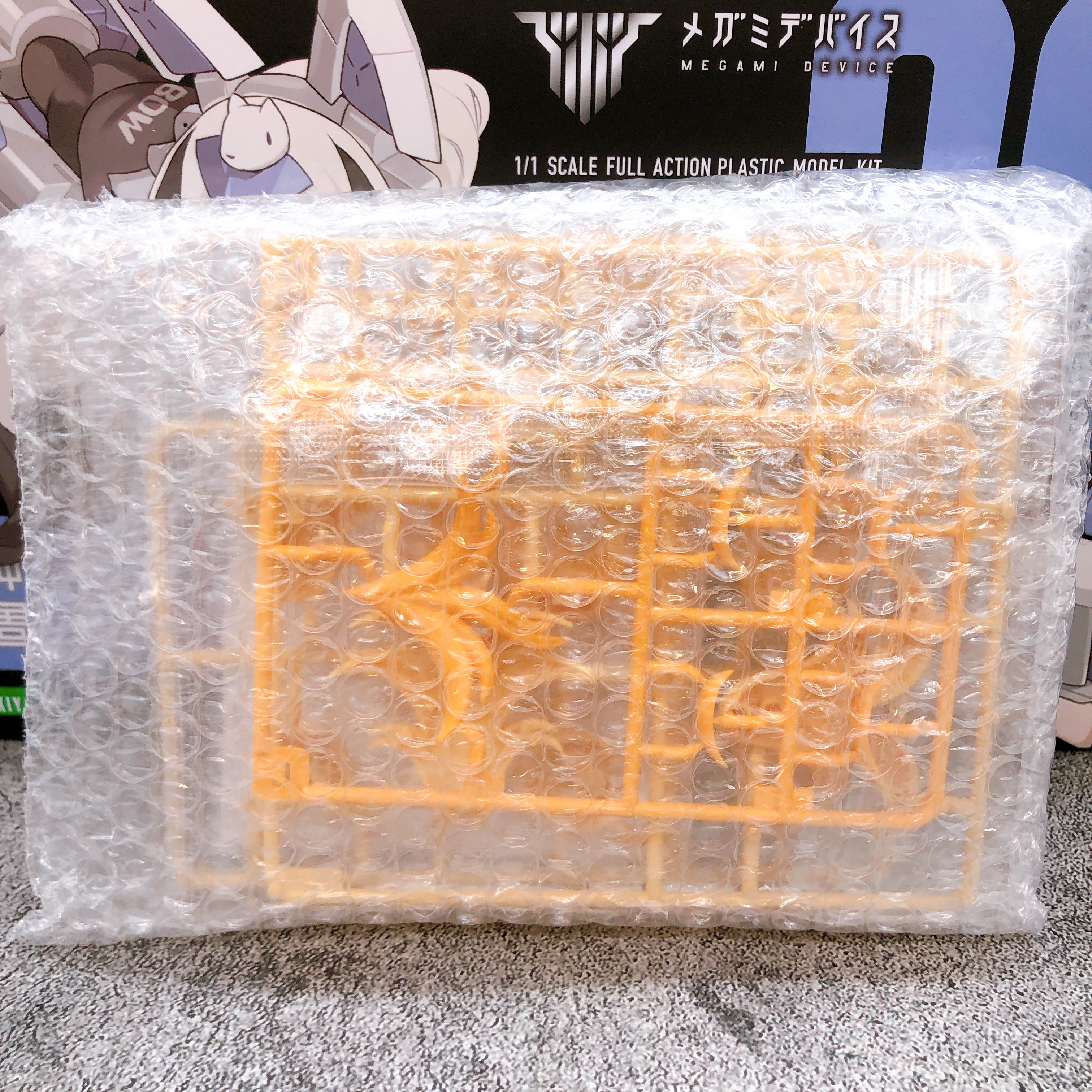 Megami Device PUNI MOFU GIN LANG & Bonus Hair Parts Set KOTOBUKIYA Japan Sealed