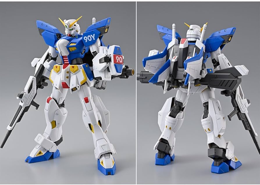 MG 1/100 F90IIIY Cluster Gundam & Mission Pack X-Type Set Kit Premium Bandai NEW