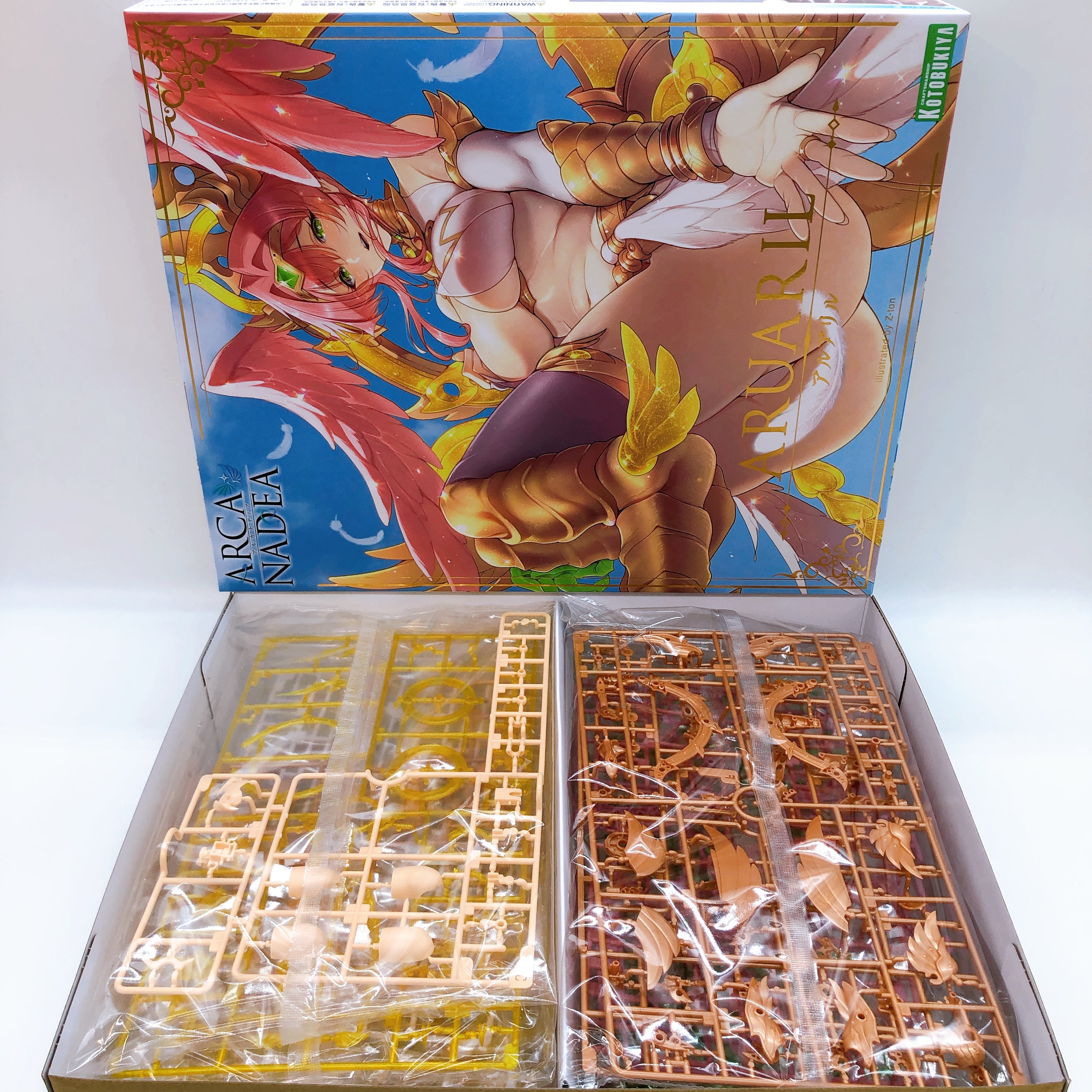 ARCANADEA ARUARIL & Bonus Special Color Hair Parts Set Model Kit KOTOBUKIYA NEW