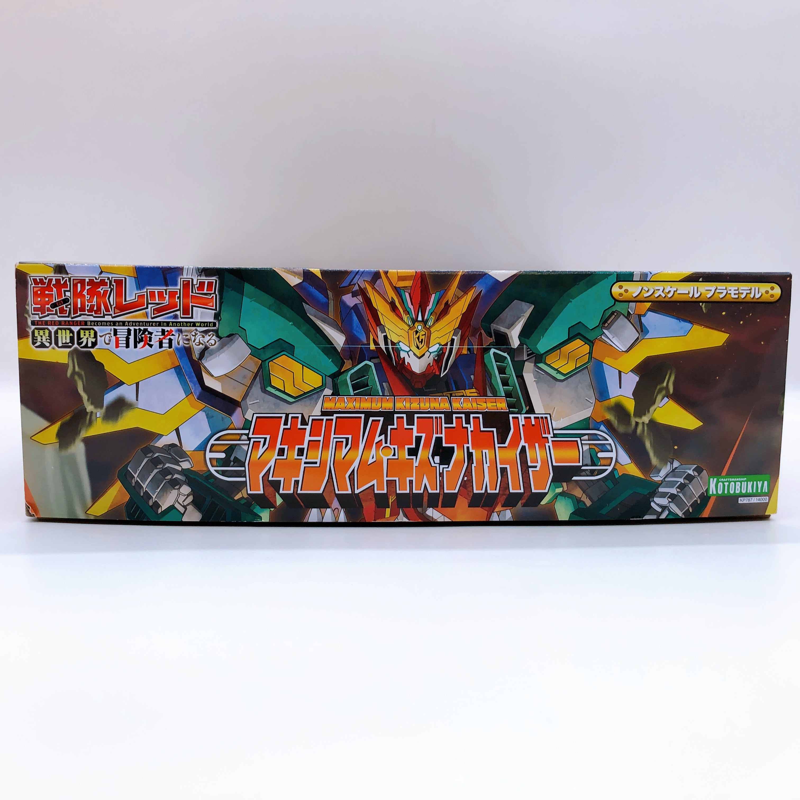 KOTOBUKIYA Maximum Kizuna Kaiser & Bonus Parts Set The Red Ranger Model Kit NEW
