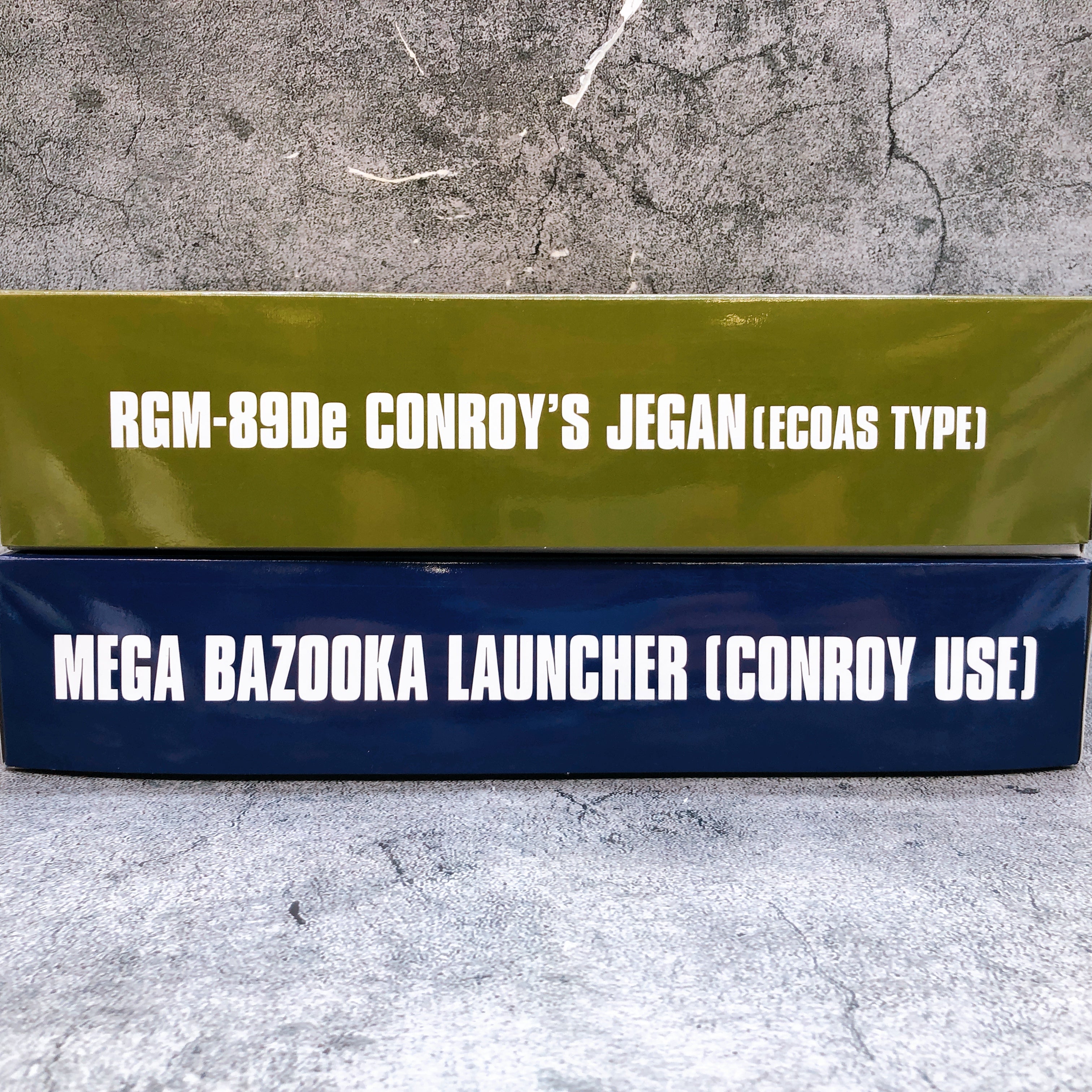 HGUC 1/144 Conroy's Jegan & Mega Bazooka Launcher Set Model Kit Premium Bandai