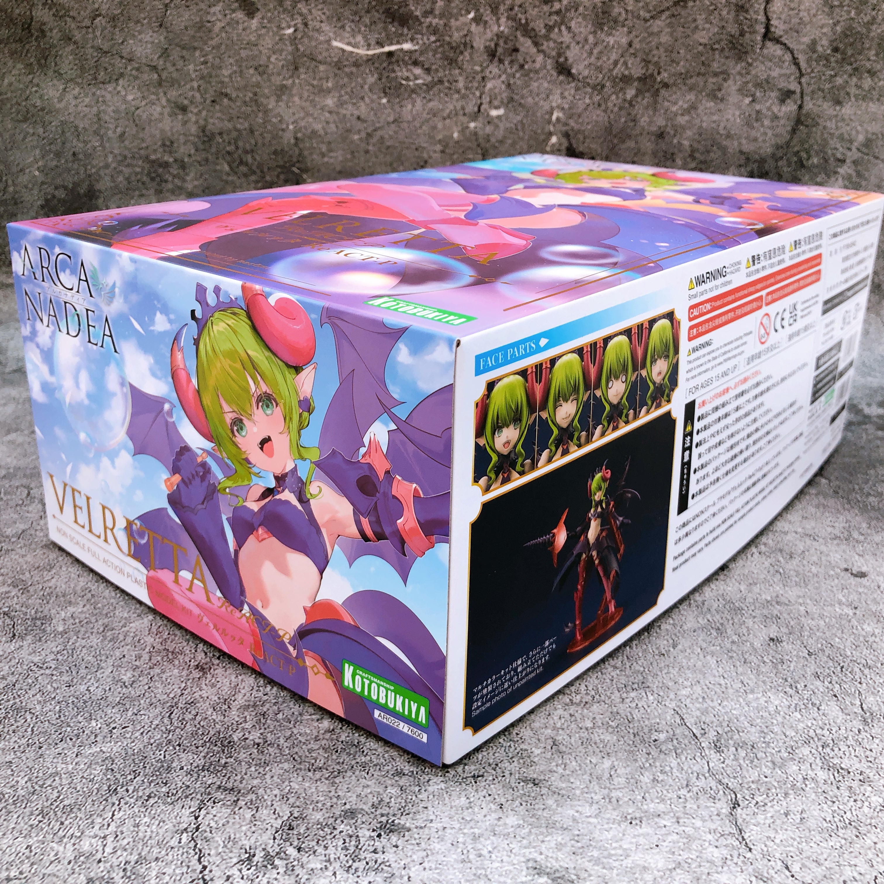 ARCANADEA Velretta ReACT-P & Bonus Parts Set Model Kit KOTOBUKIYA Japan FASTSHIP