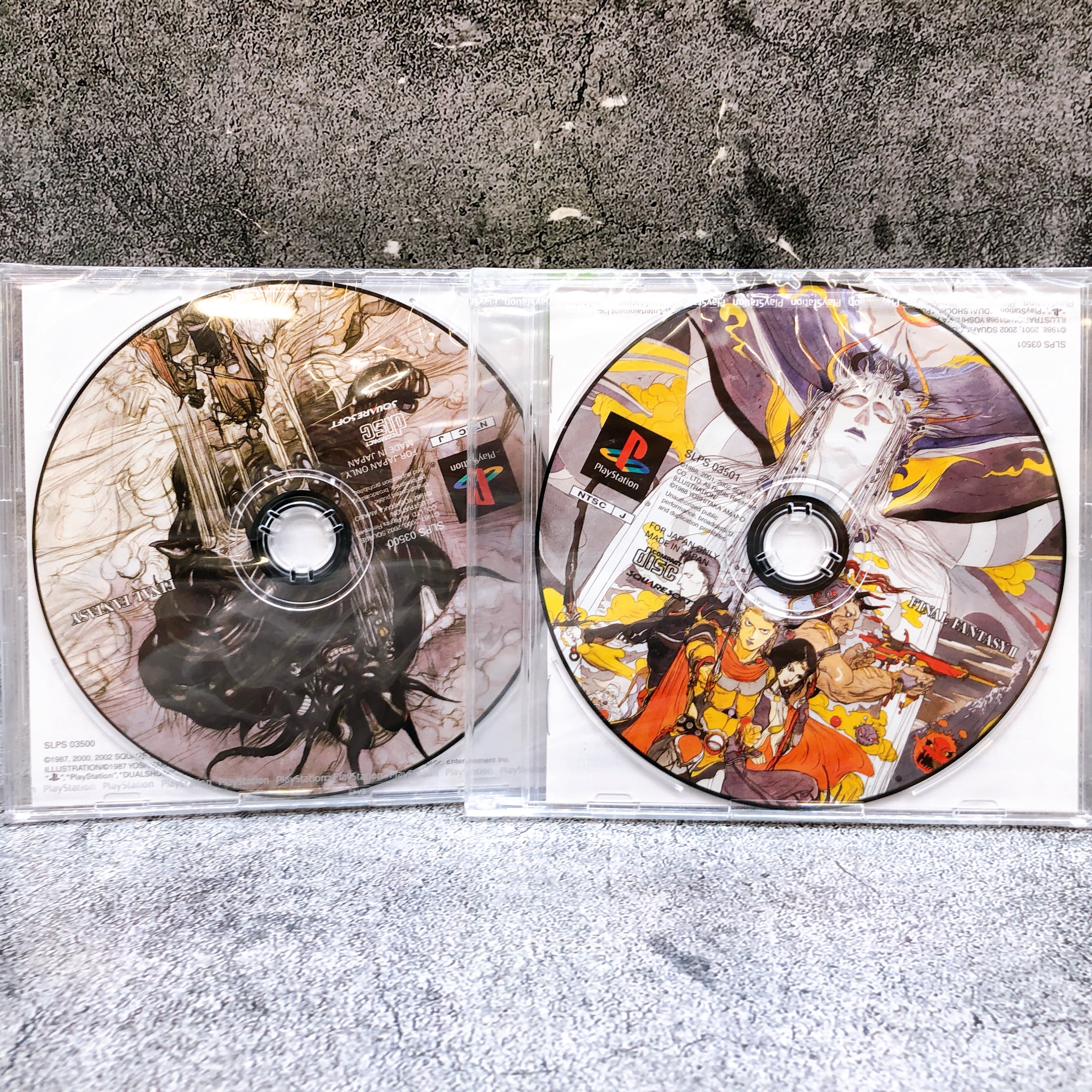Playstation Final Fantasy I & II Set PS1 Square Japan RPG Game Sealed FASTSHIP