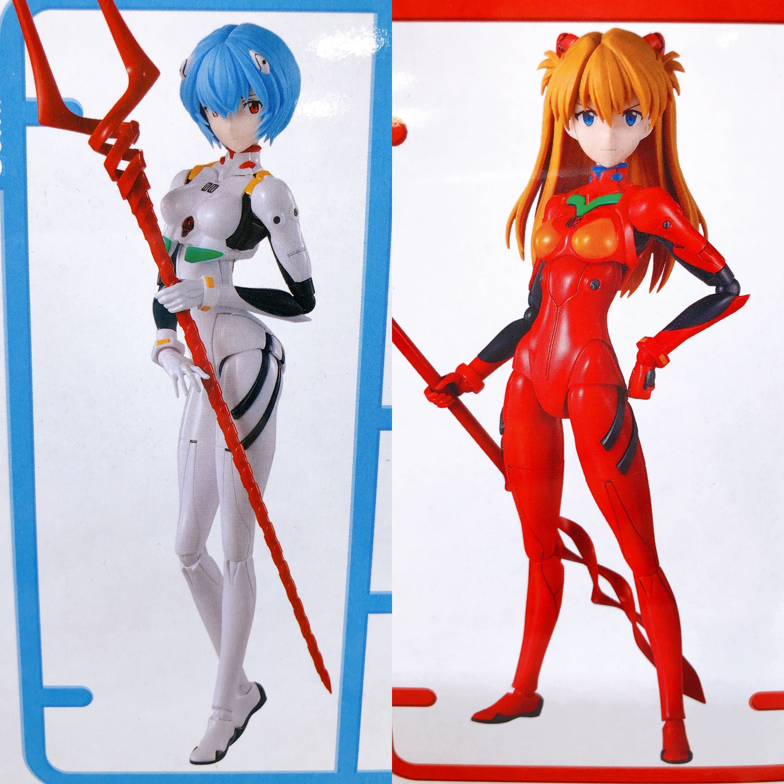 30MP Rei Ayanami & Asuka Shikinami Langley Plug Suit Ver Set Evangelion Kit NEW