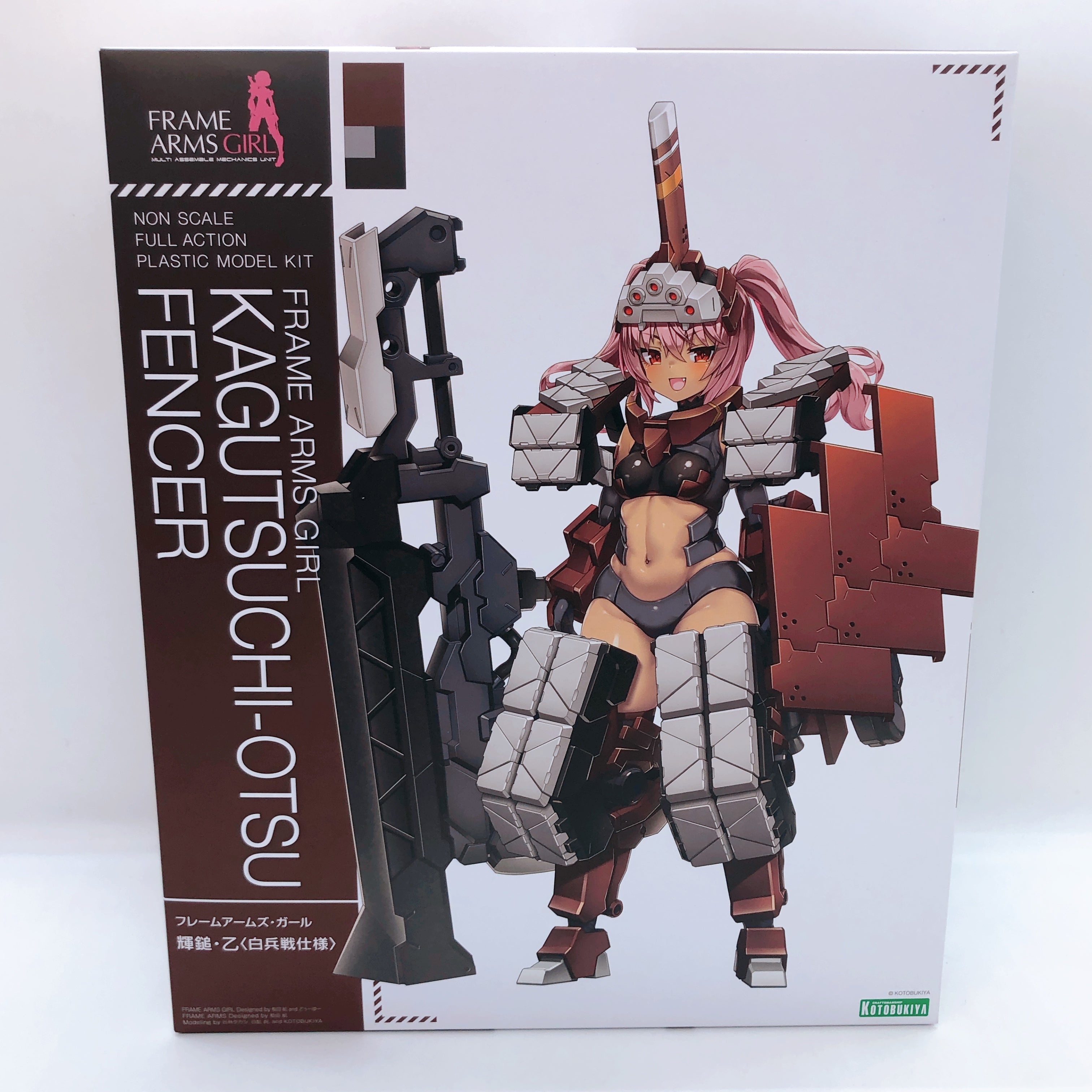 Frame Arms Girl Kagutsuchi-Otsu Fencer & Bonus Parts Set Kit KOTOBUKIYA Japan