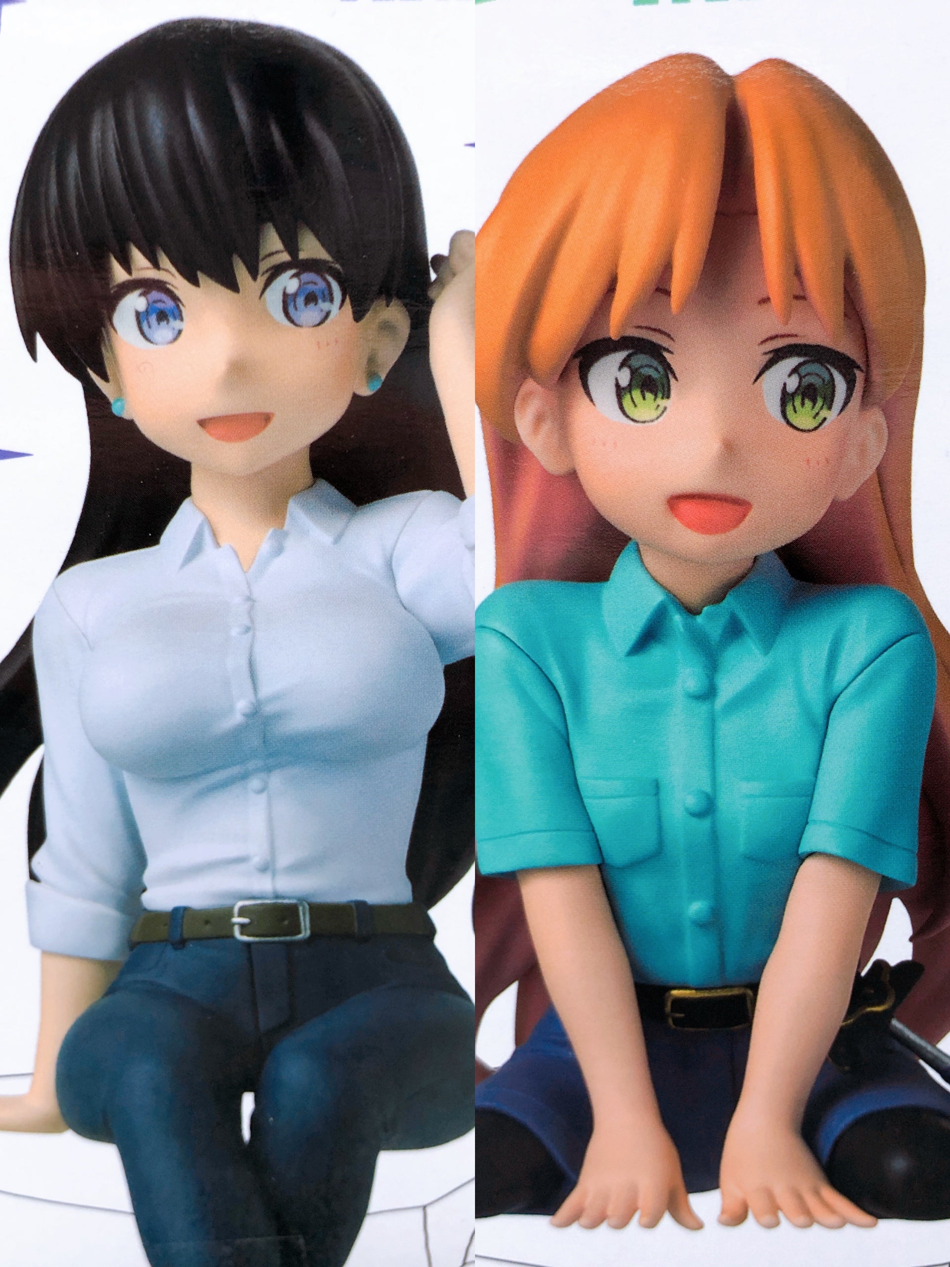Ruri Rocks Ruri & Nagi Chokonose Premium Figure Set SEGA Japan AUTHENTIC Sealed