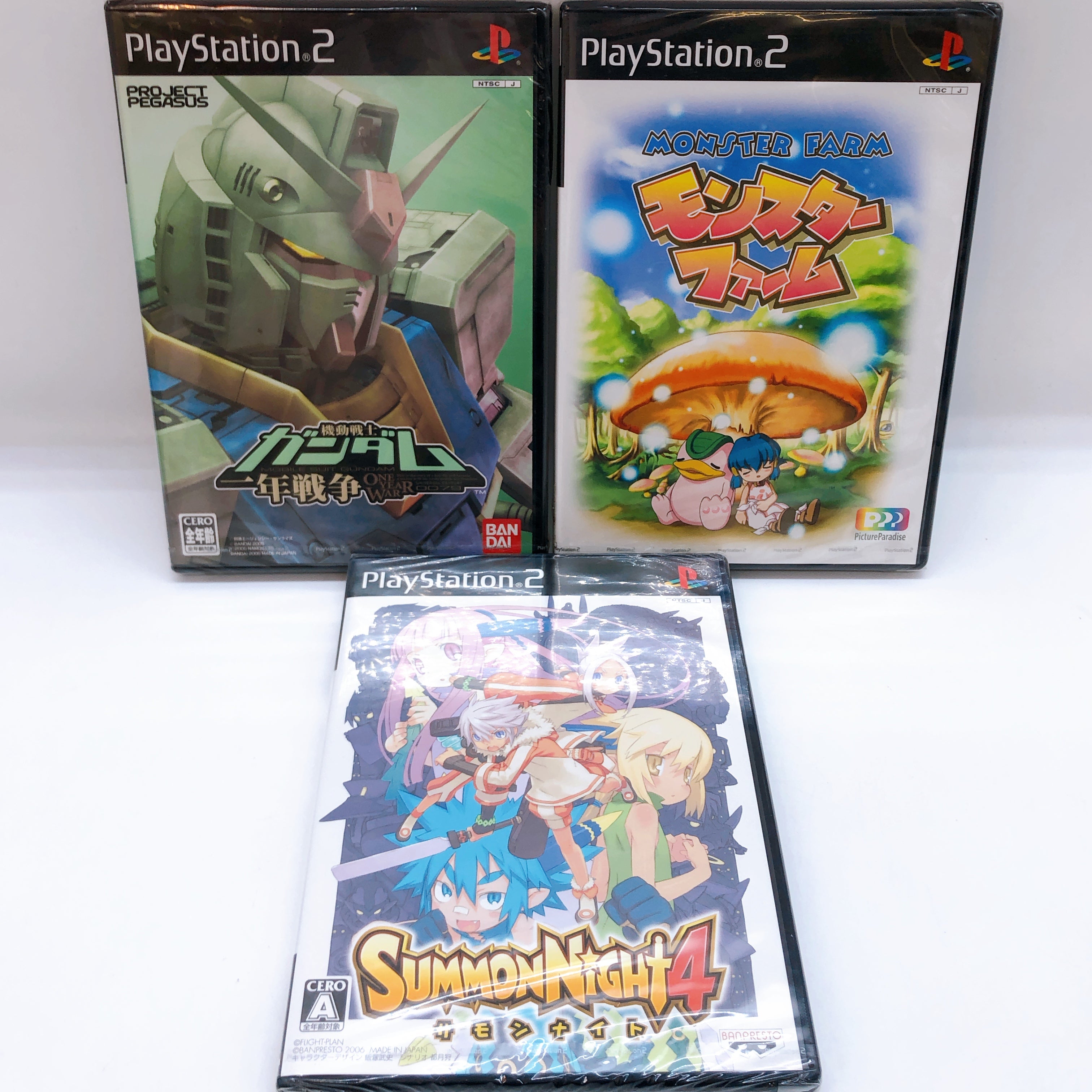 PlayStation 2 Game Software Set of 8 Bundle PS2 Japan Game Sealed NEW FASTSHIP