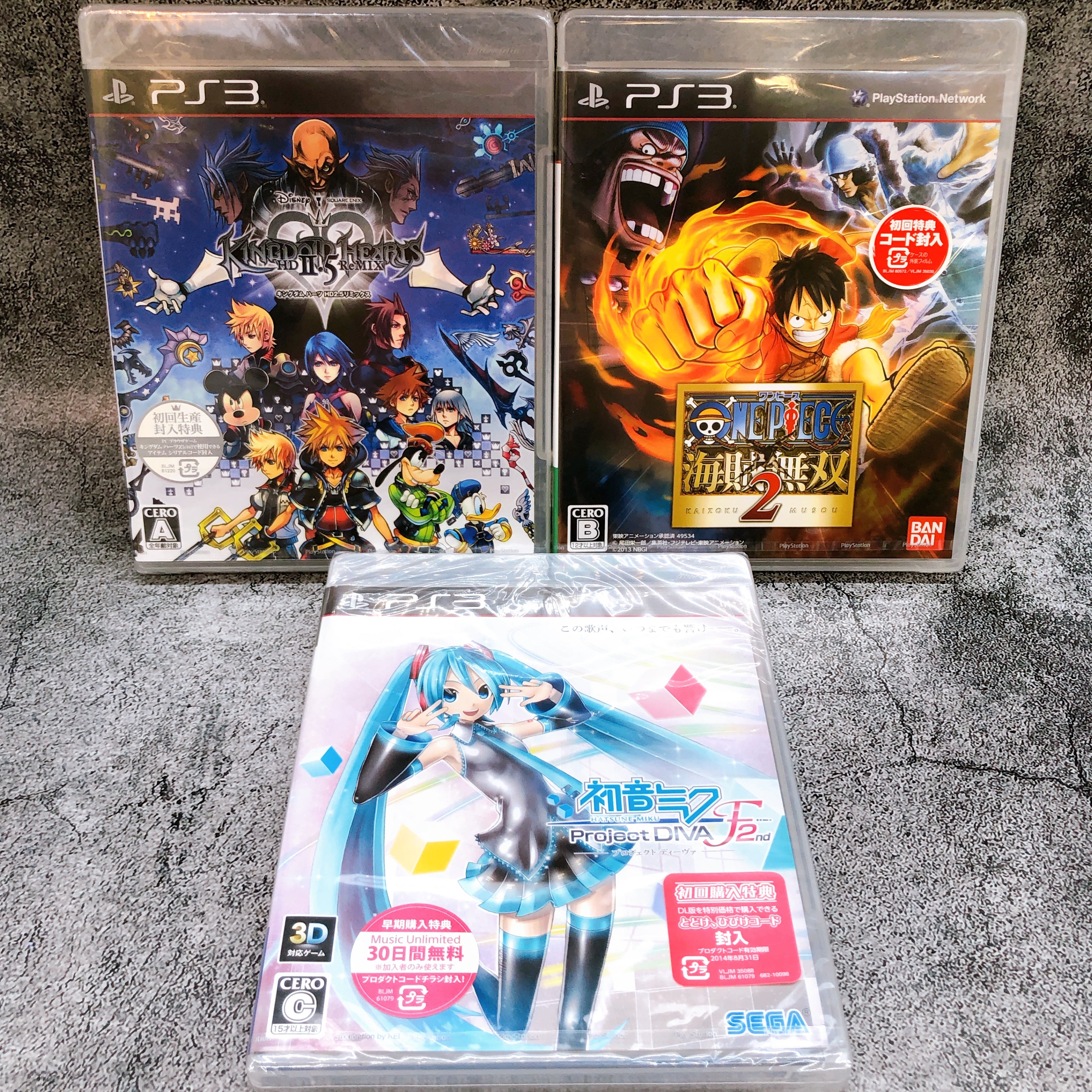 PlayStation 3 Game Software Set of 6 Bundle PS3 Japan Game Sealed NEW FASTSHIP