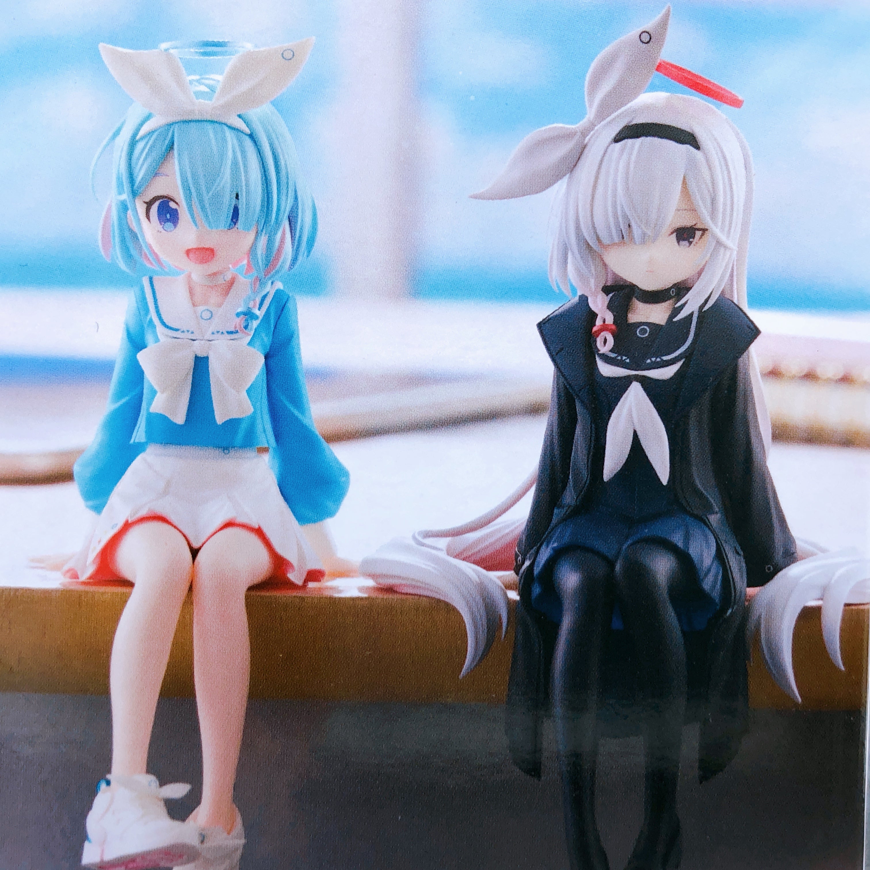 Blue Archive Plana & Arona Monitor Top Figure Set BANPRESTO Japan AUTHENTIC