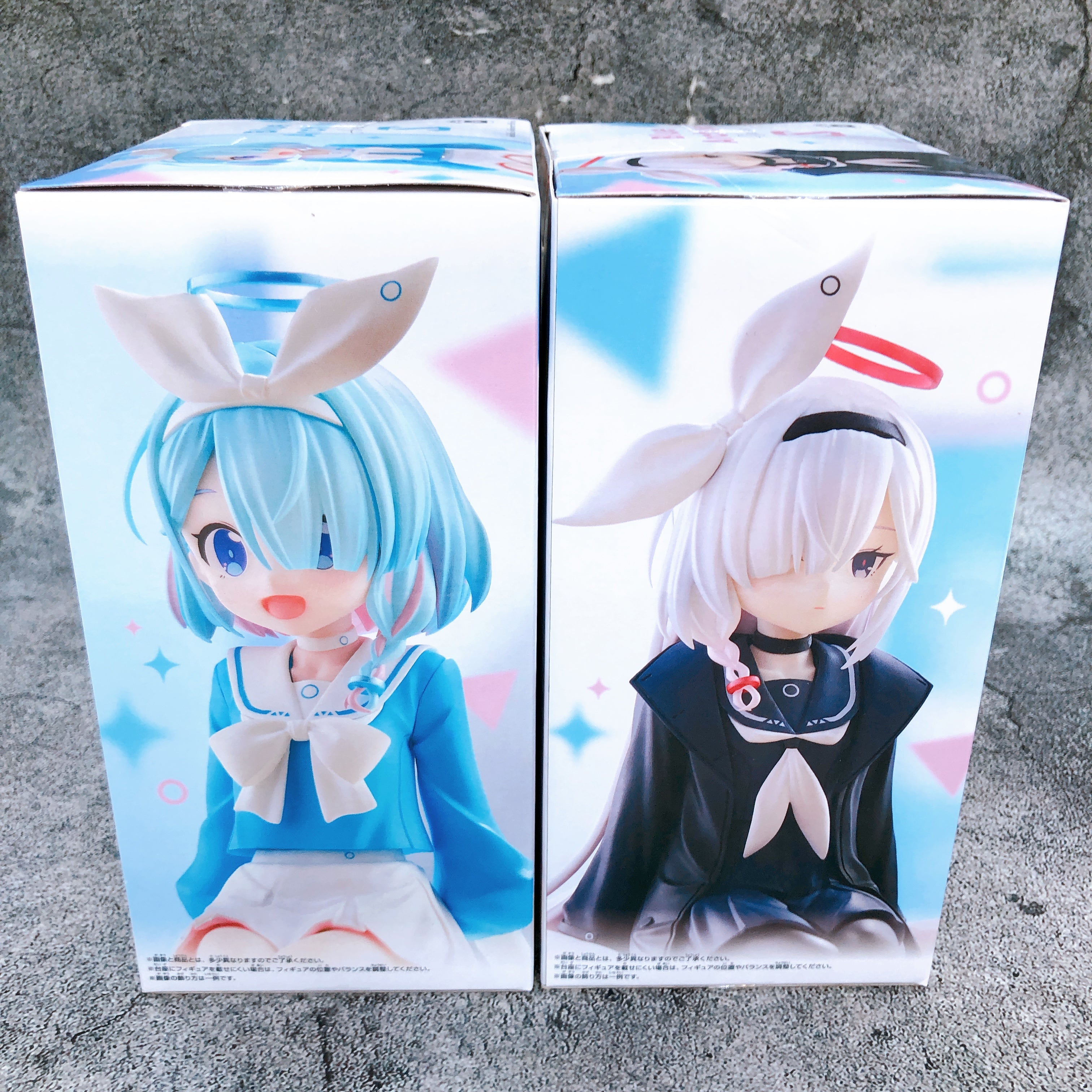 Blue Archive Plana & Arona Monitor Top Figure Set BANPRESTO Japan AUTHENTIC