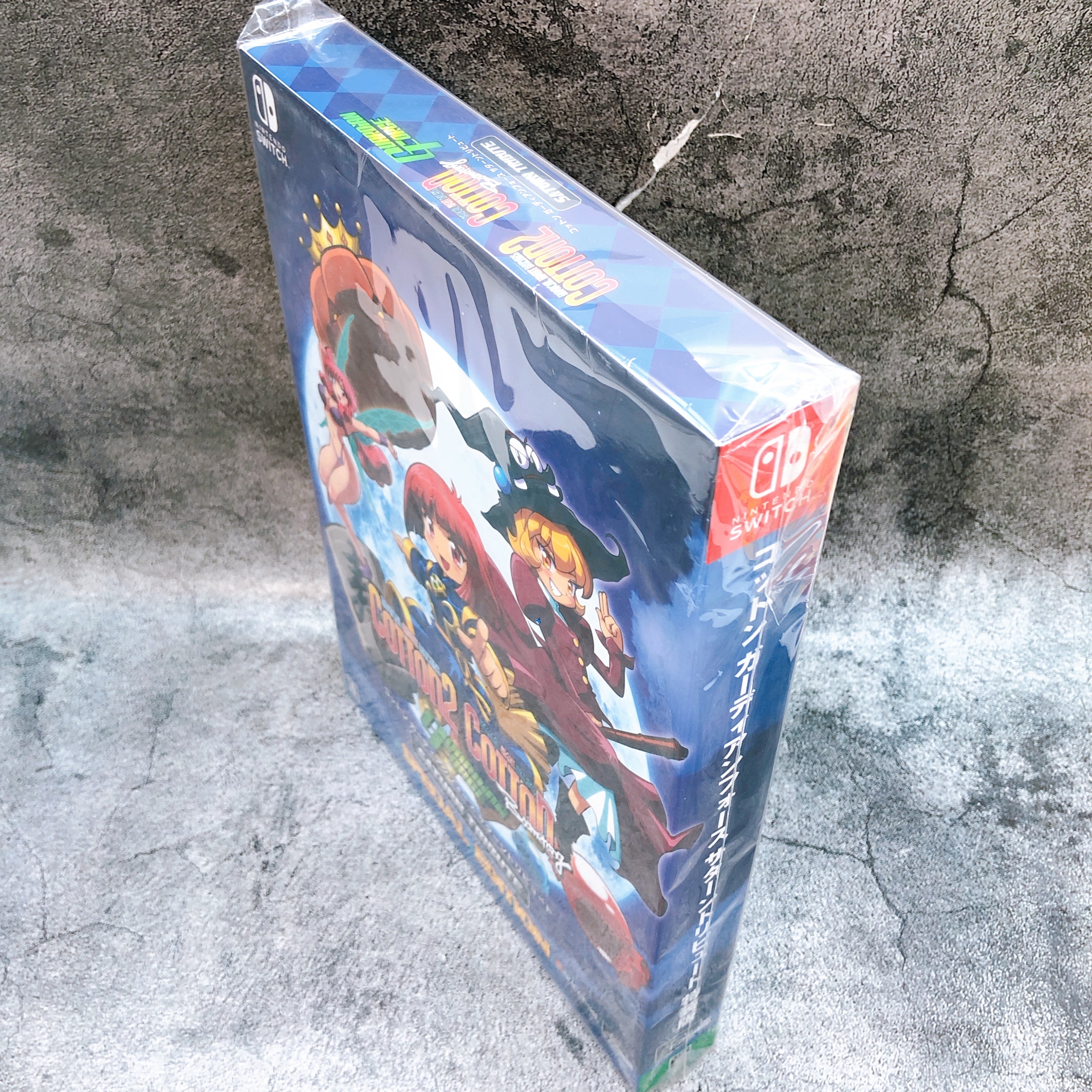 Nintendo Switch Cotton Guardian Force & Cotton 16Bit Tribute Limited Box Set NEW