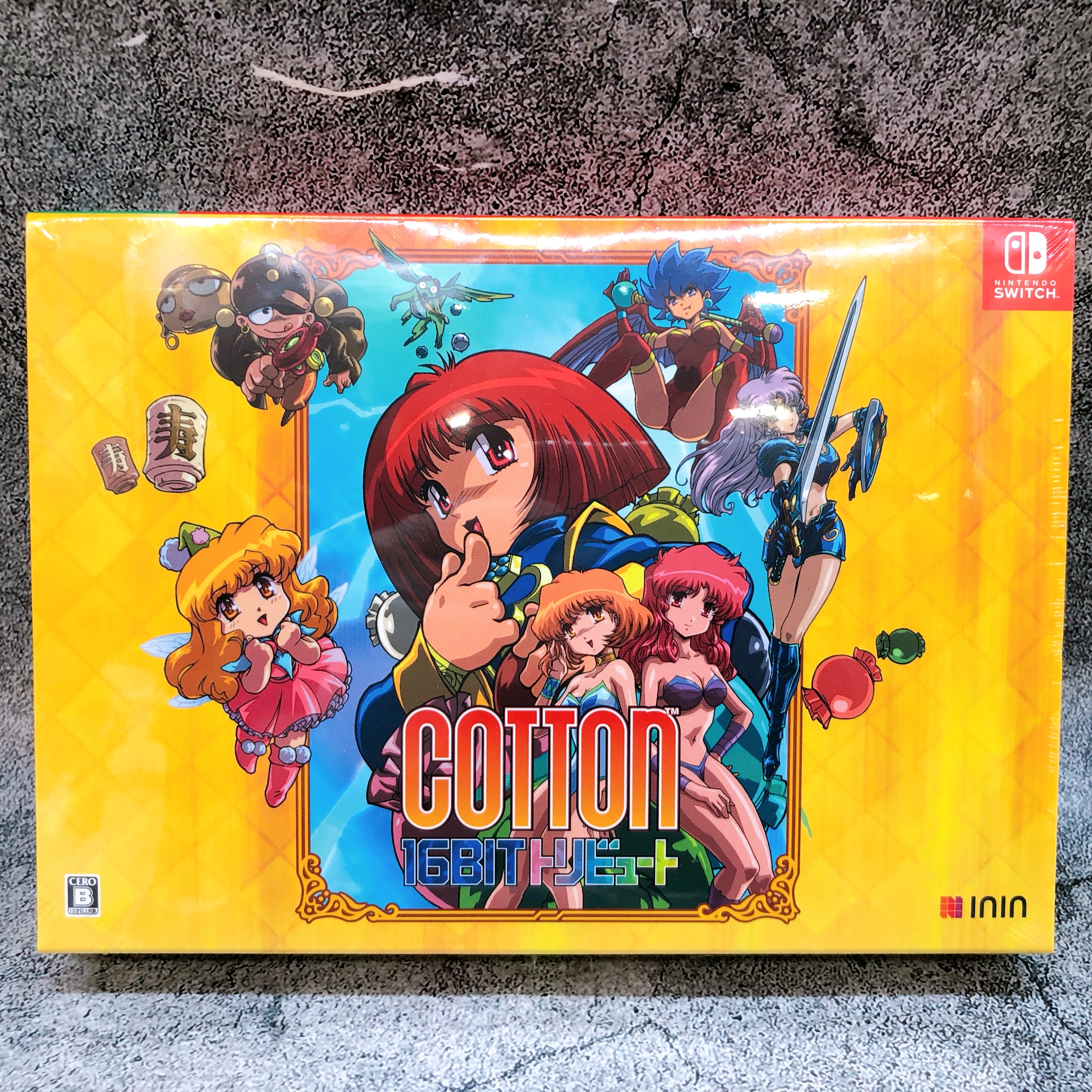Nintendo Switch Cotton Guardian Force & Cotton 16Bit Tribute Limited Box Set NEW