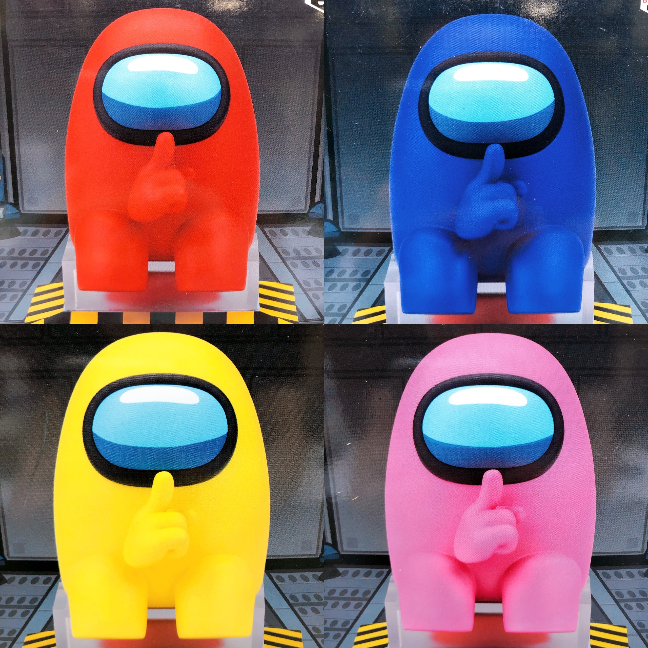 Among Us Monitor Top Figure Set of 4 vol.1 BANPRESTO Japan AUTHENTIC F