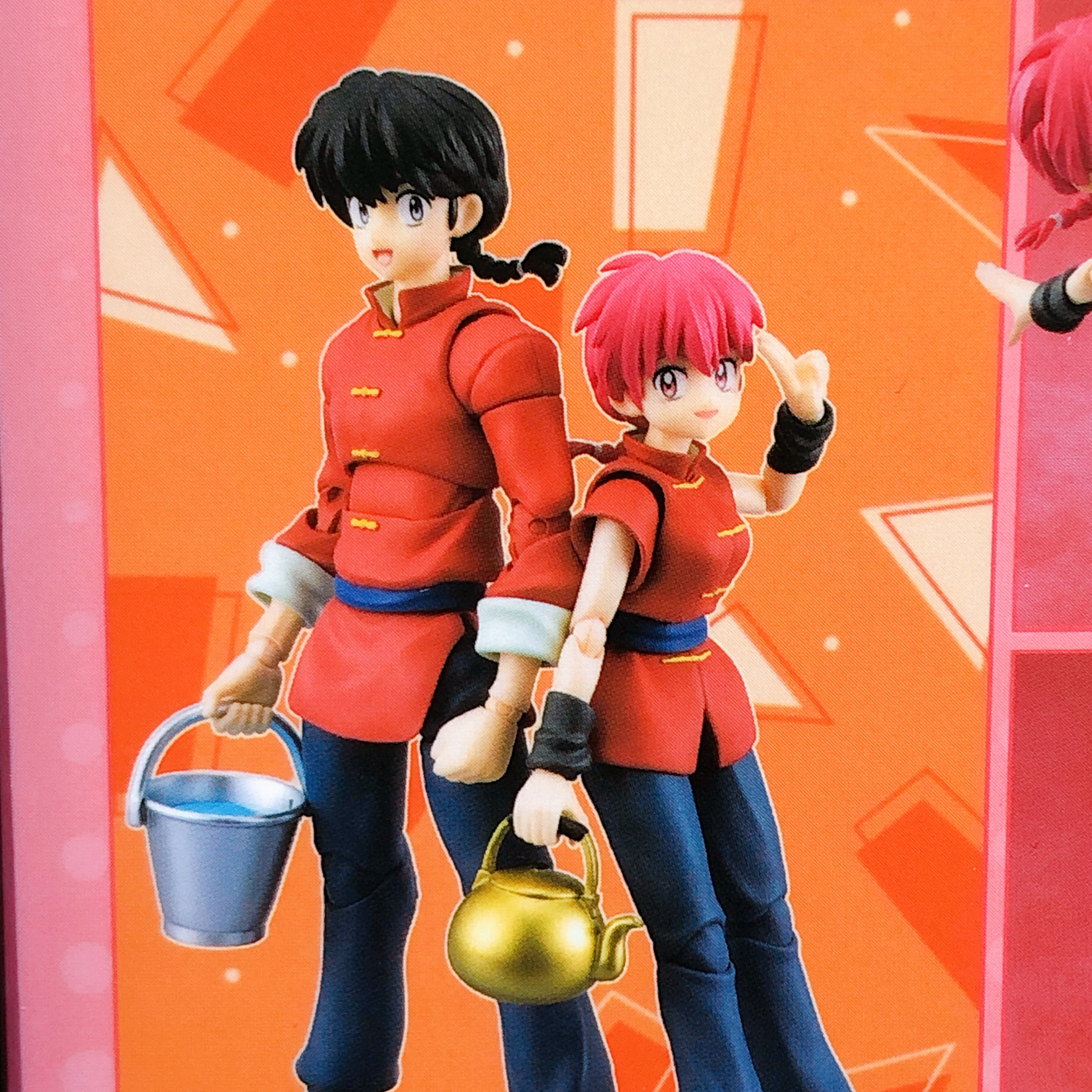 S.H.Figuarts Ranma 1/2 Ranma & Ranma Saotome Set Action Figure BANDAI Japan