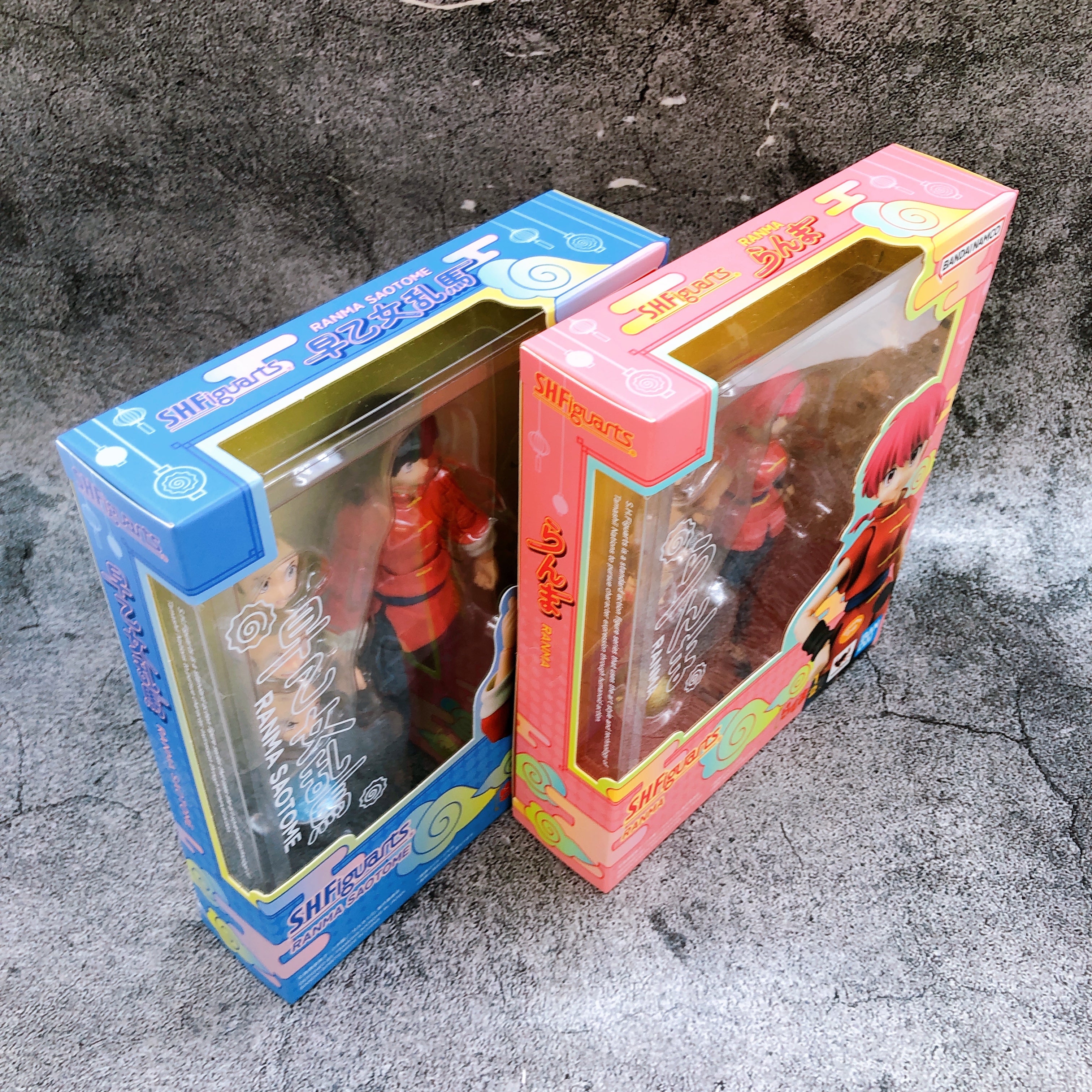 S.H.Figuarts Ranma 1/2 Ranma & Ranma Saotome Set Action Figure BANDAI Japan