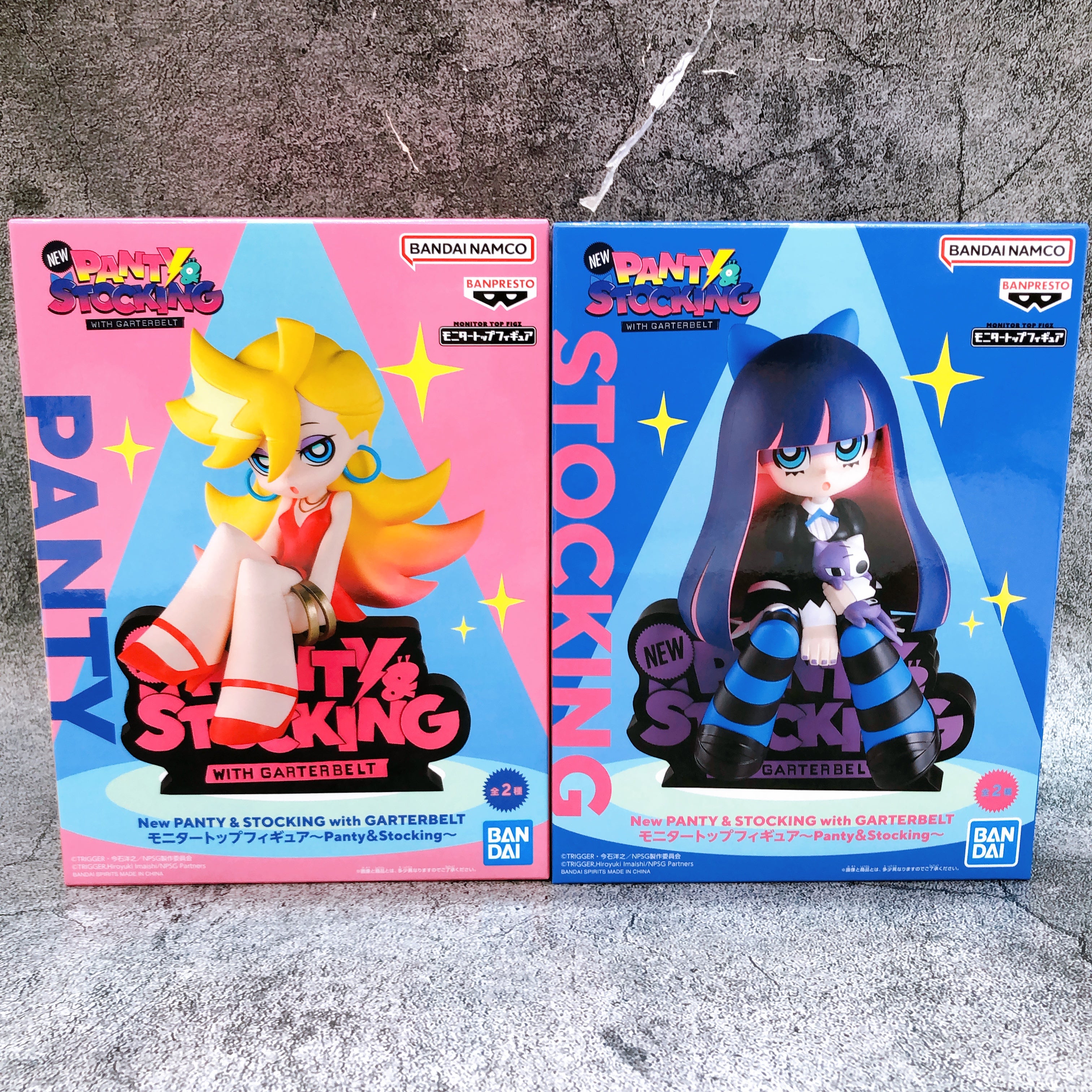 New PANTY ＆ STOCKING with GARTERBELT Panty & Stocking Set Monitor Top
