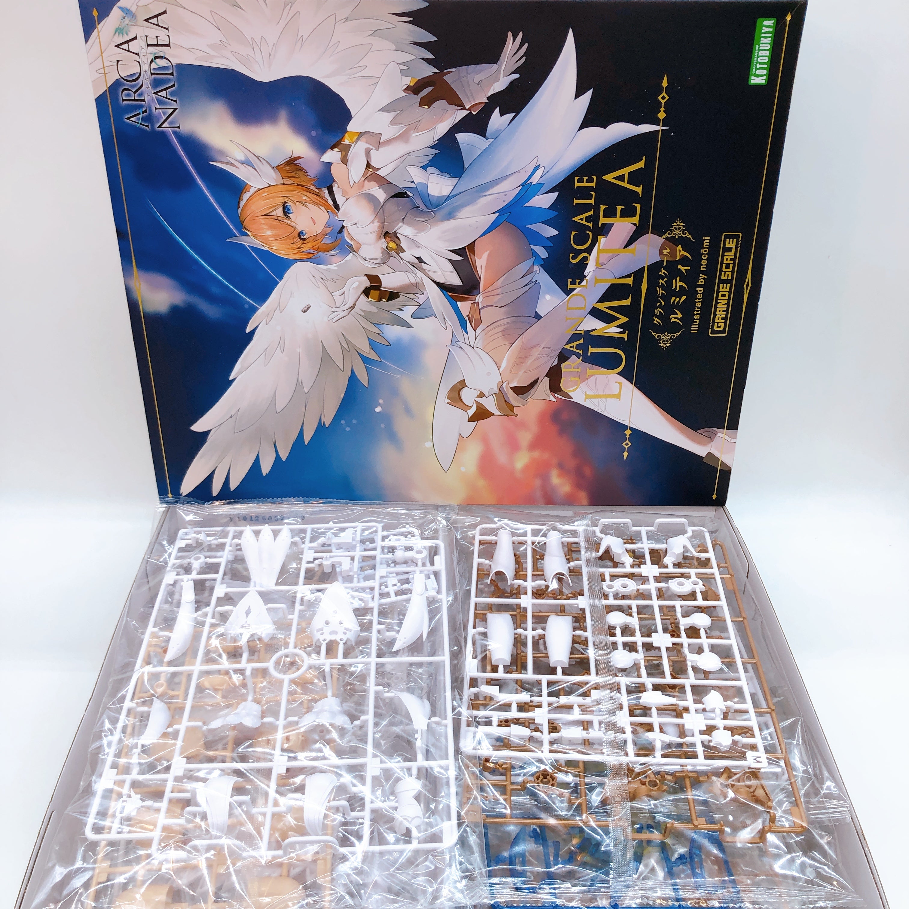 ARCANADEA Grande Scale Lumitea & Bonus Face Parts Set Kit KOTOBUKIYA Japan NEW