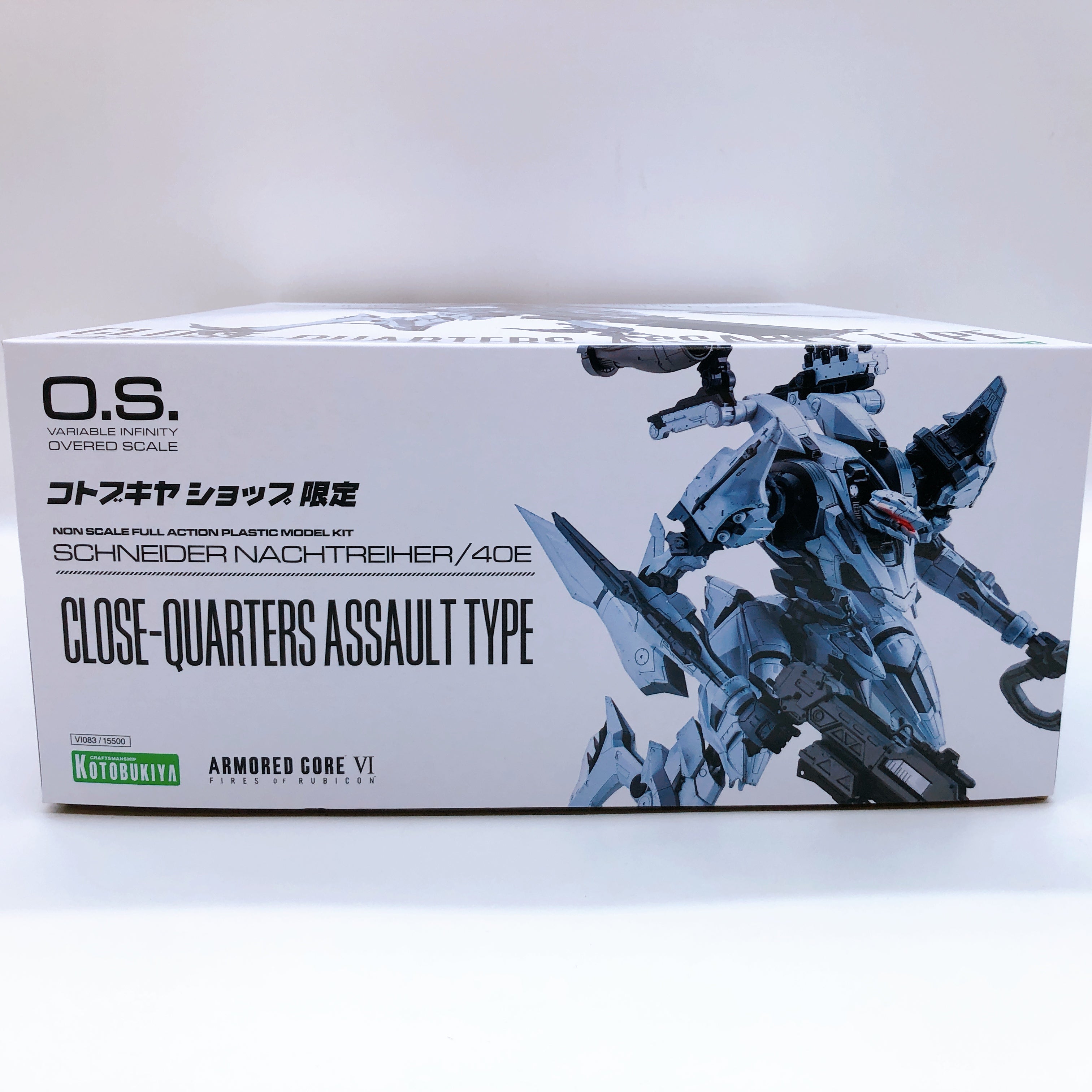 (w/Bonus) Armored Core VI SCHNEIDER NACHTREIHER/40E Close Assault Type Kit NEW