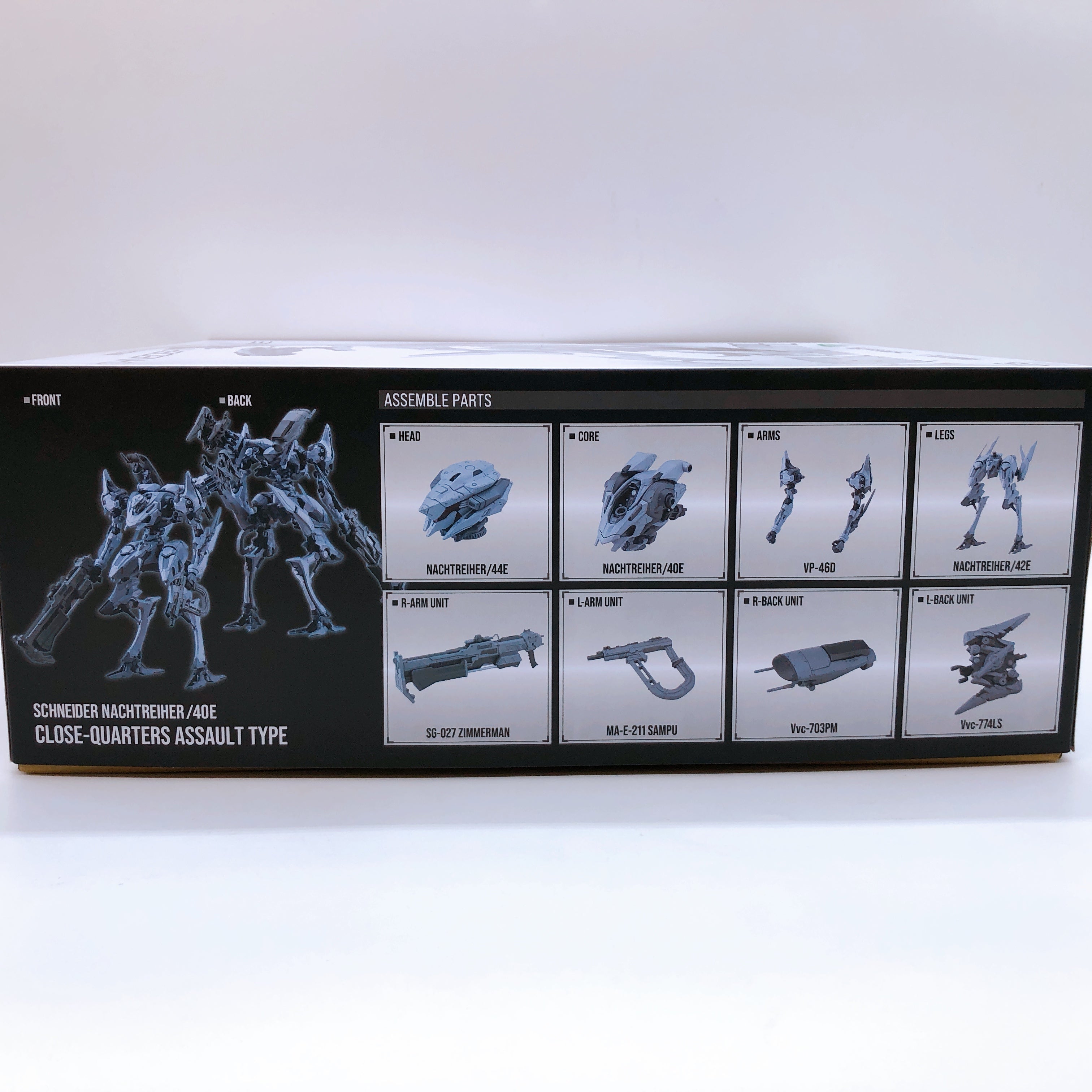 (w/Bonus) Armored Core VI SCHNEIDER NACHTREIHER/40E Close Assault Type Kit NEW