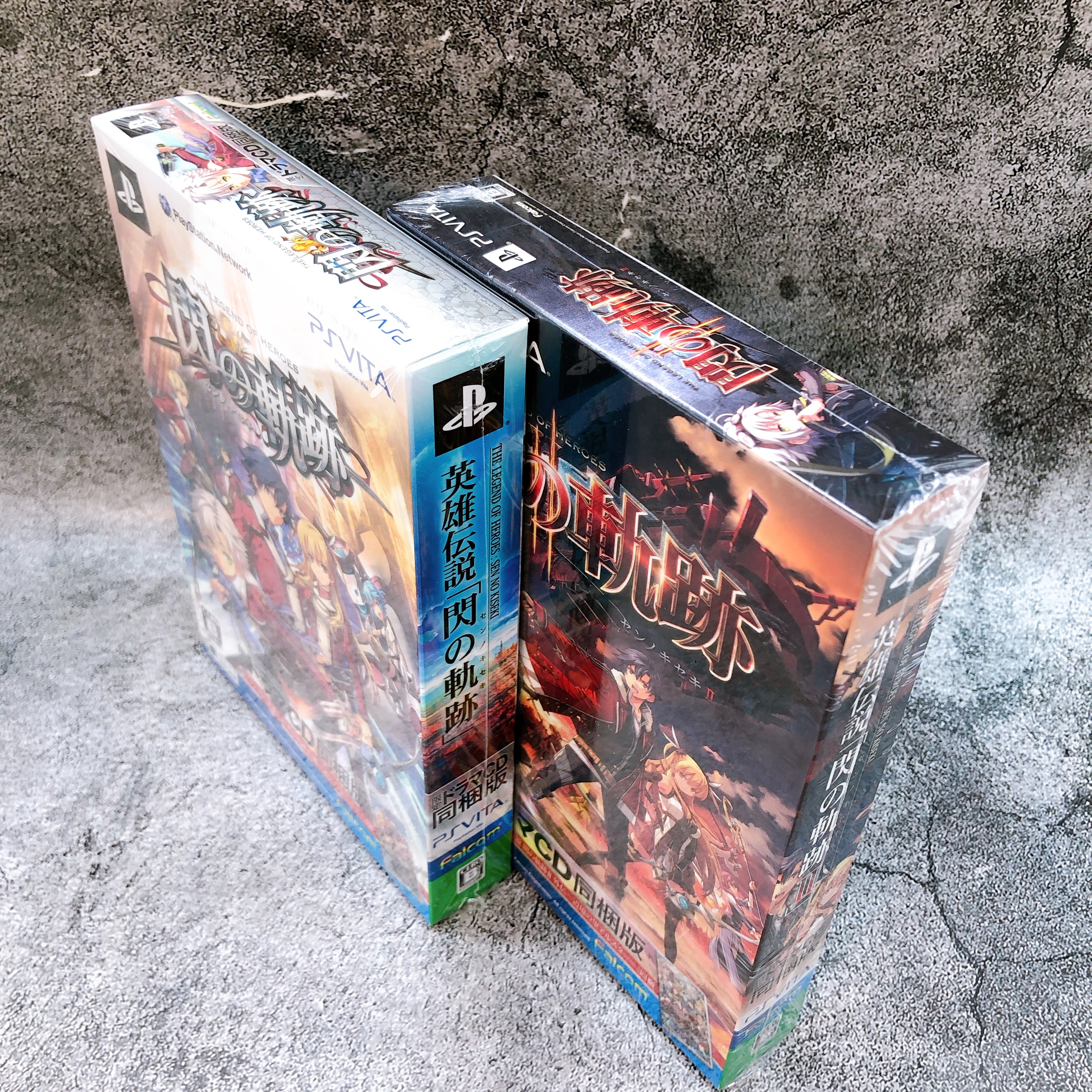 PS Vita The Legend of Heroes Sen no Kiseki I & II Limited Box Set Japan Game NEW