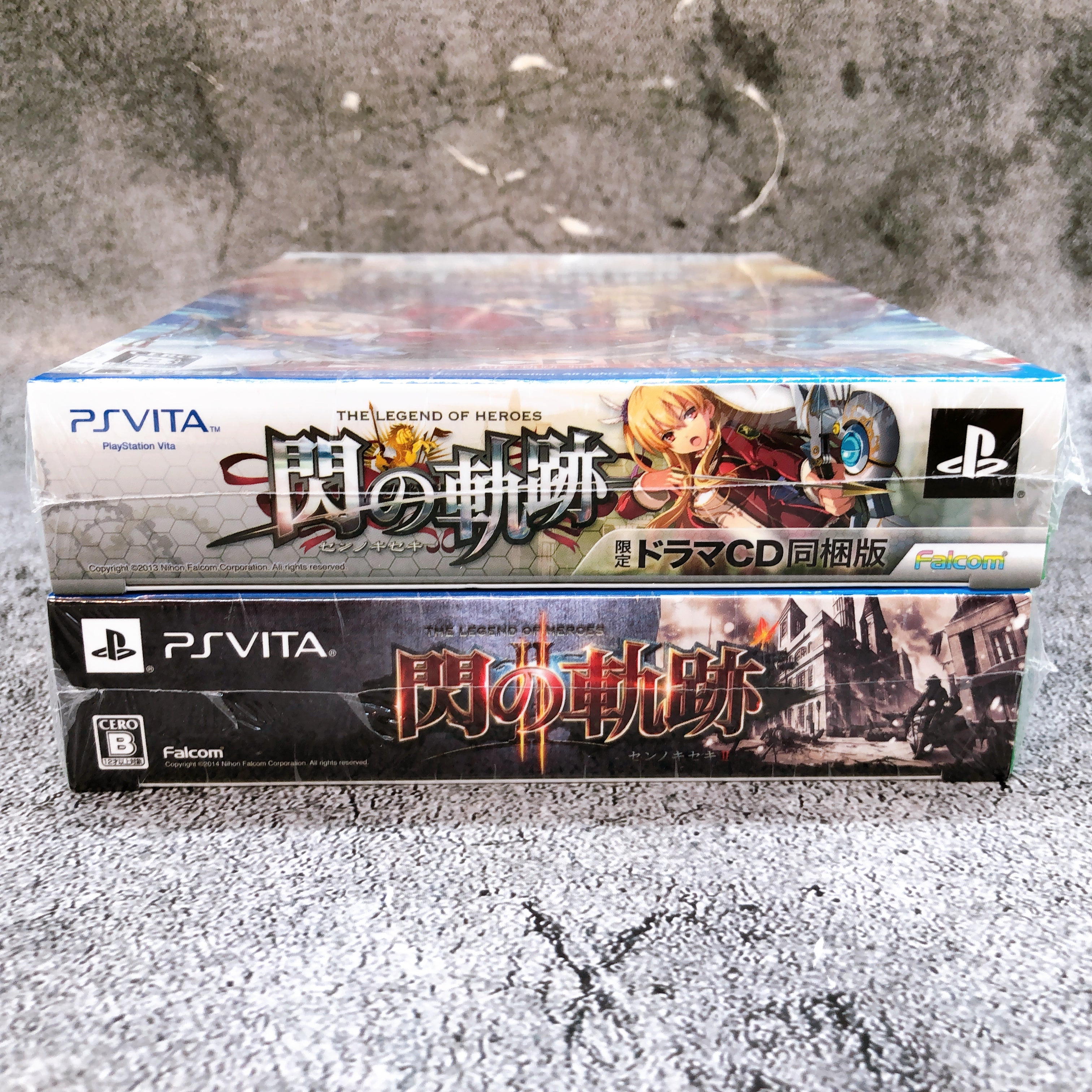 PS Vita The Legend of Heroes Sen no Kiseki I & II Limited Box Set Japan Game NEW