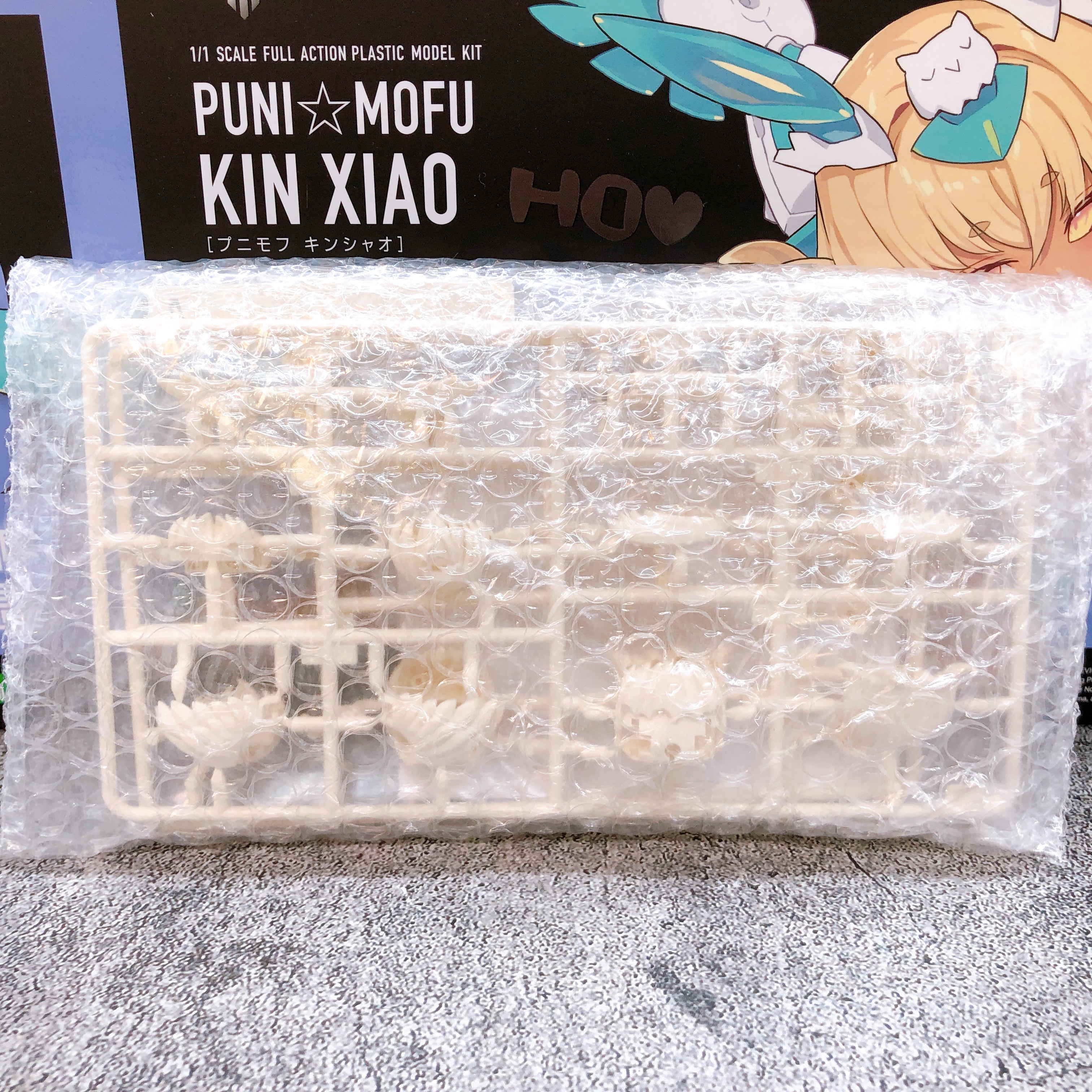 Megami Device PUNI MOFU KIN XIAO & Bonus Hair Parts Set Kit KOTOBUKIYA Japan NEW