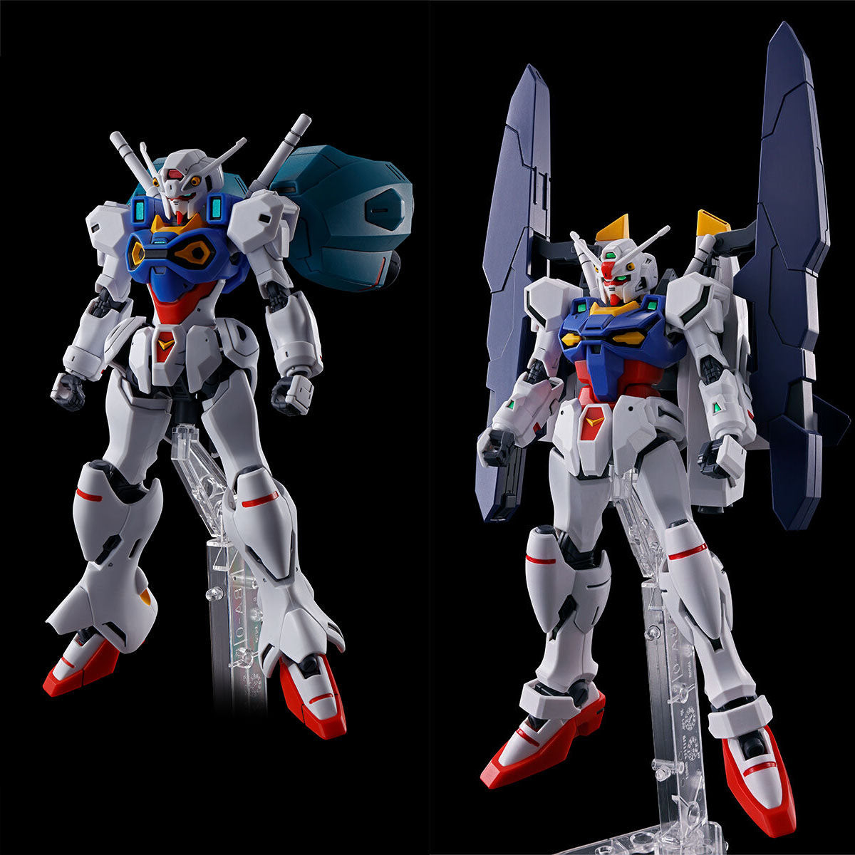 HG 1/144 Gundam GP00 Engage Zero & Engage Gundam Set Kit Premium Bandai Japan