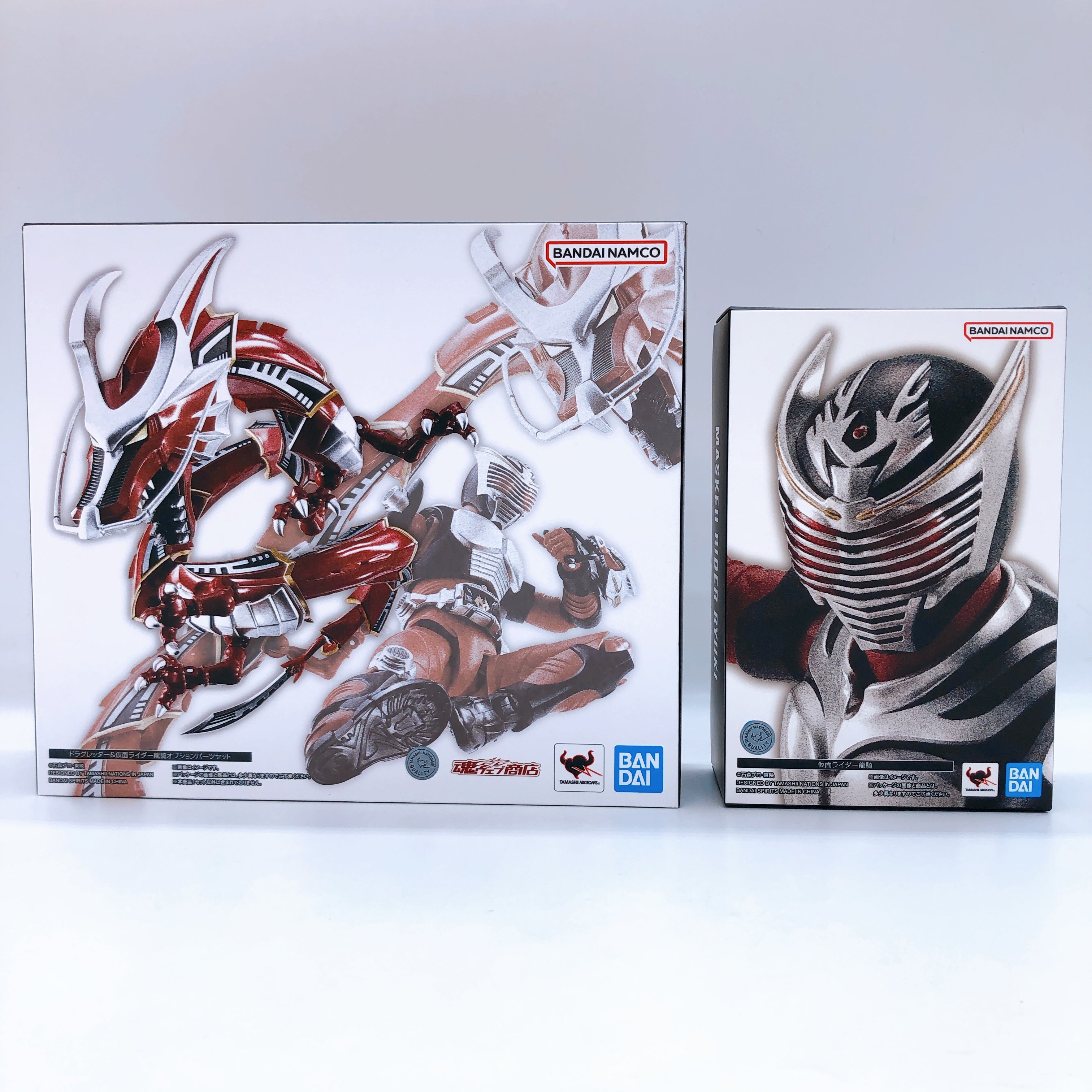 S.H.Figuarts Shinkocchou Seihou Kamen Rider Ryuki & Dragreder & Option Parts Set