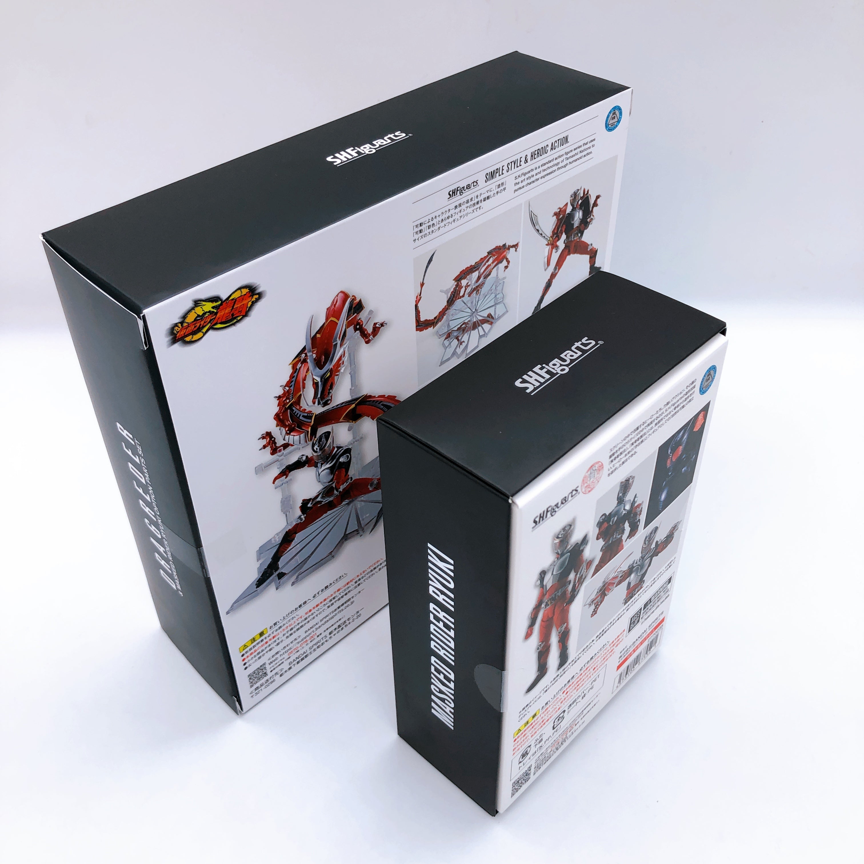 S.H.Figuarts Shinkocchou Seihou Kamen Rider Ryuki & Dragreder & Option Parts Set