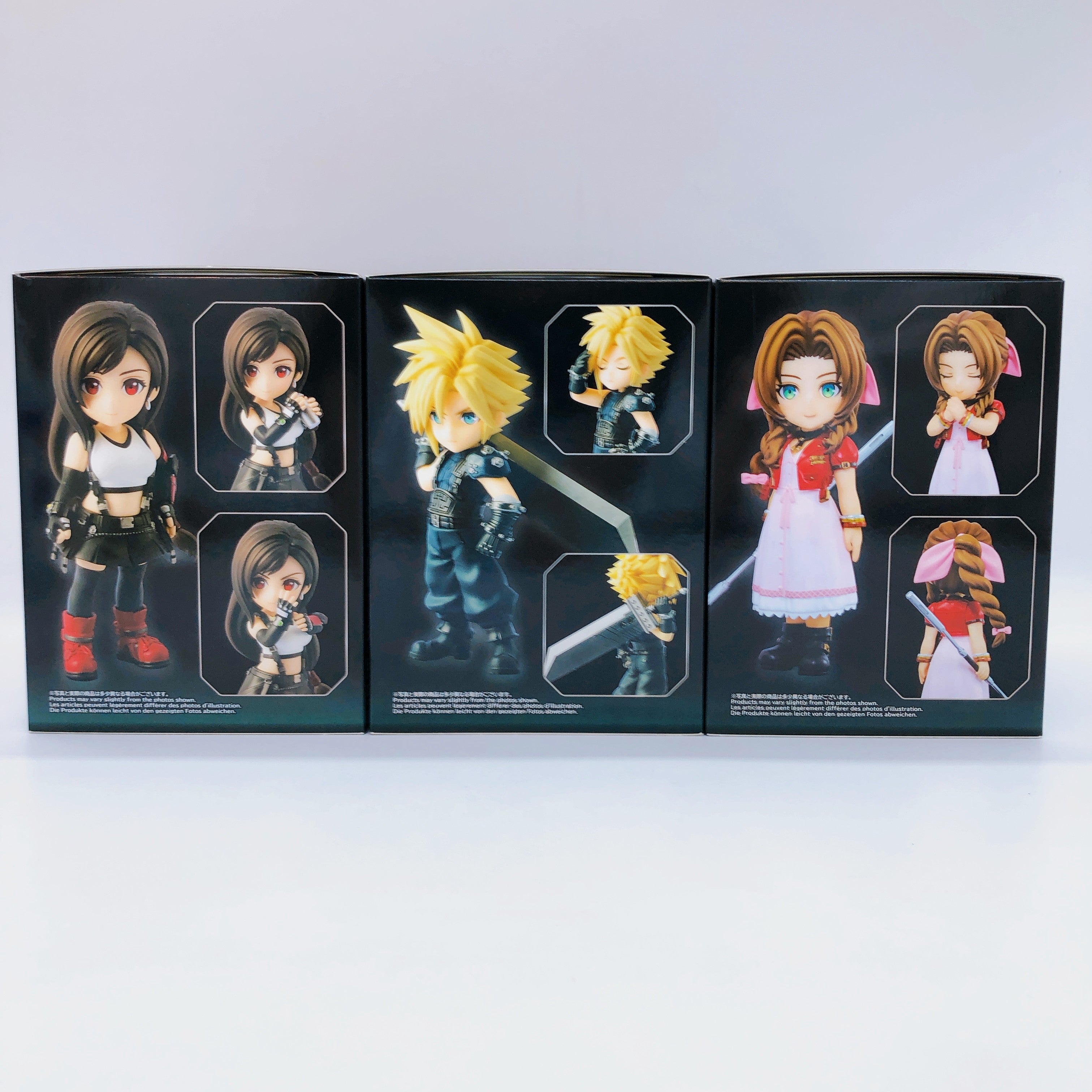 FINAL FANTASY VII REBIRTH ADORABLE ARTS Cloud Tifa Aerith Set of 3 Square Enix