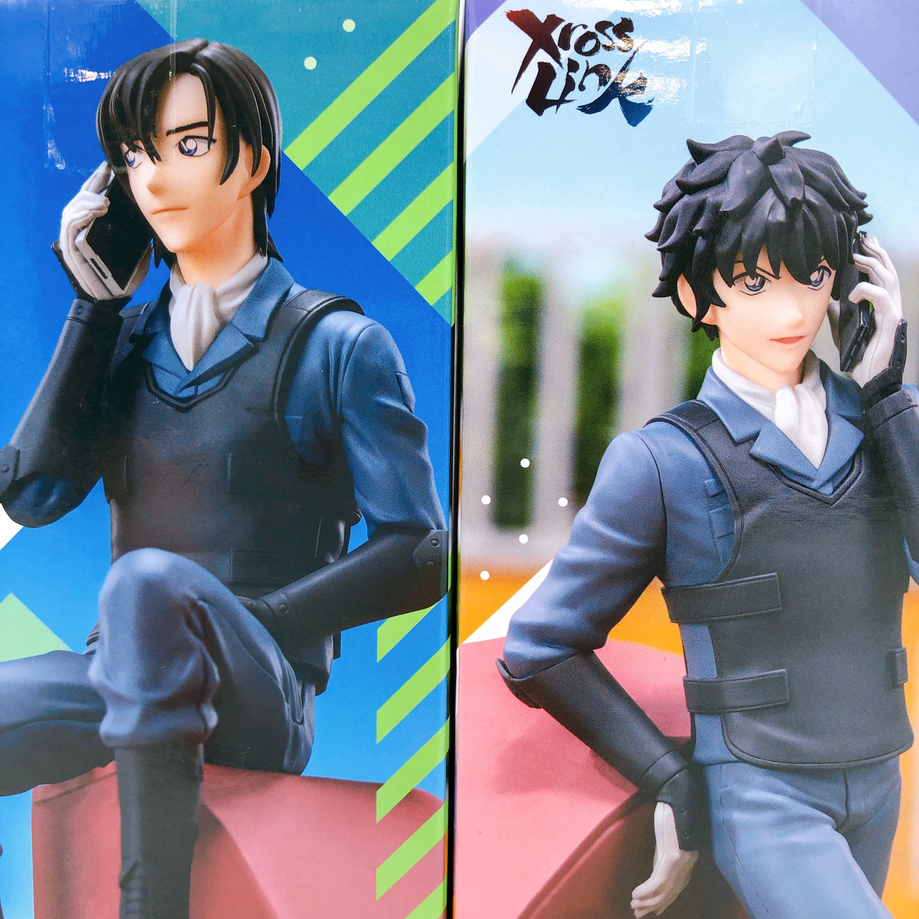 Case Closed Detective Conan Kenji Hagiwara & Jinpei Matsuda Set Xross Link 15+