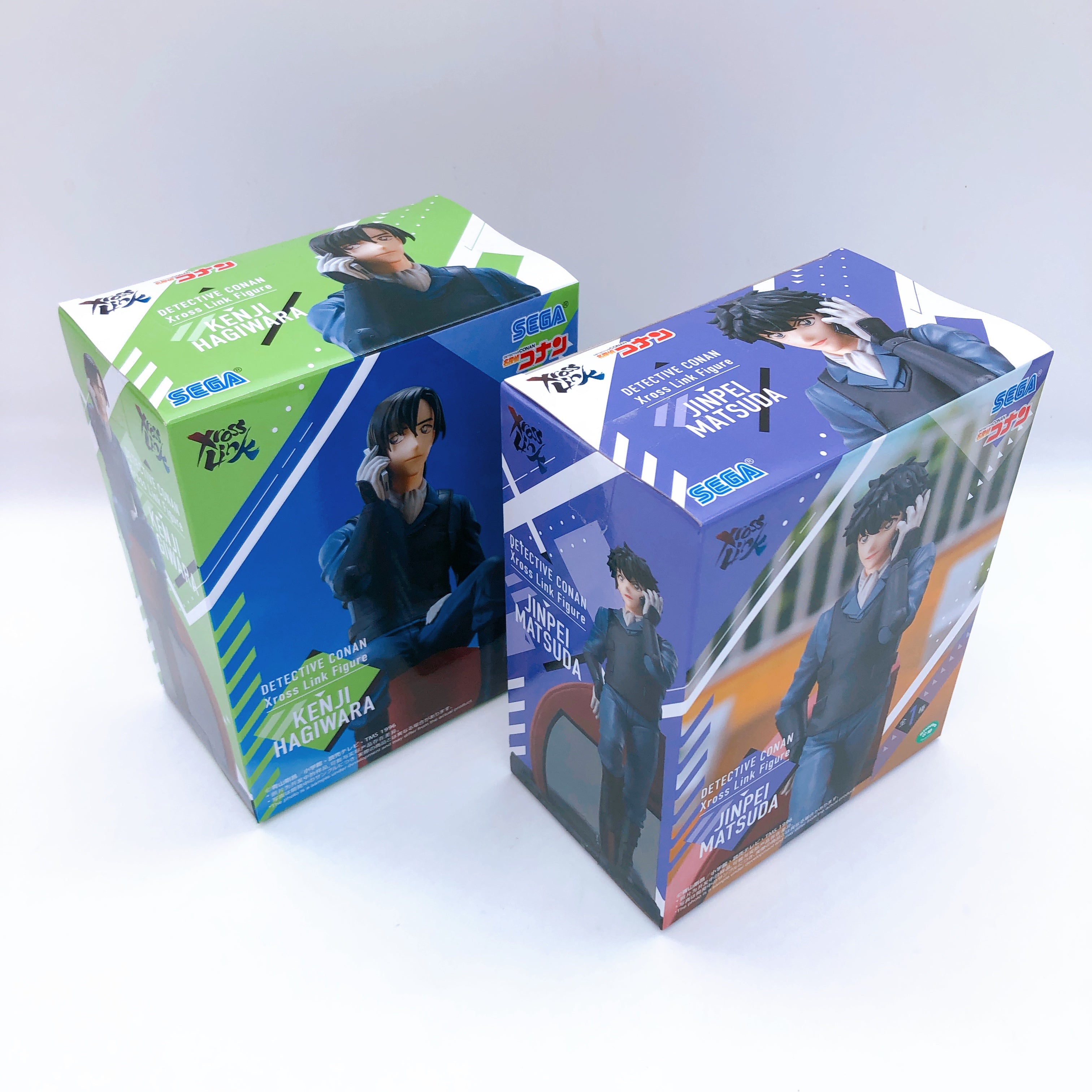 Case Closed Detective Conan Kenji Hagiwara & Jinpei Matsuda Set Xross Link 15+