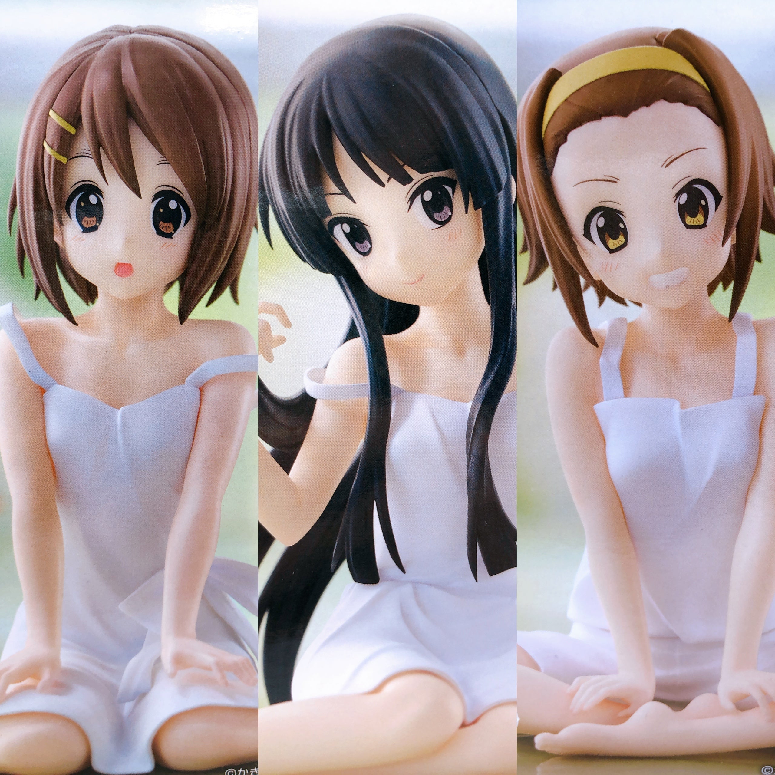 K-ON! Yumemirize Yui Ritsu Azusa Mio Tsumugi Figure Set of 5 SEGA Japan NEW 15+