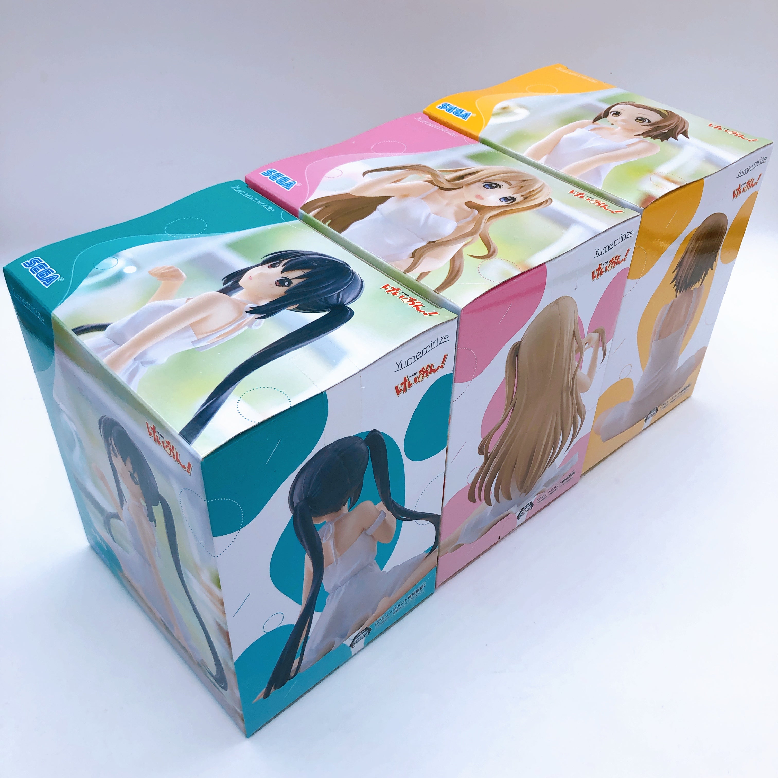 K-ON! Yumemirize Yui Ritsu Azusa Mio Tsumugi Figure Set of 5 SEGA Japan NEW 15+