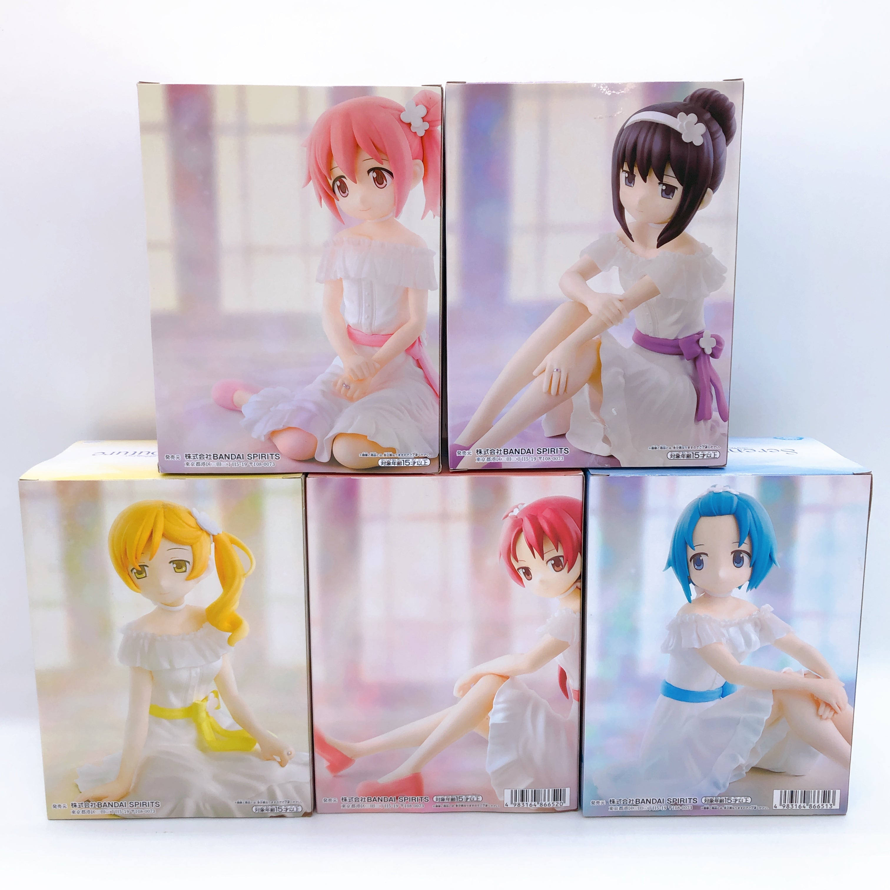Puella Magi Madoka Magica The Movie Rebellion Serenus couture Figure Set of 5