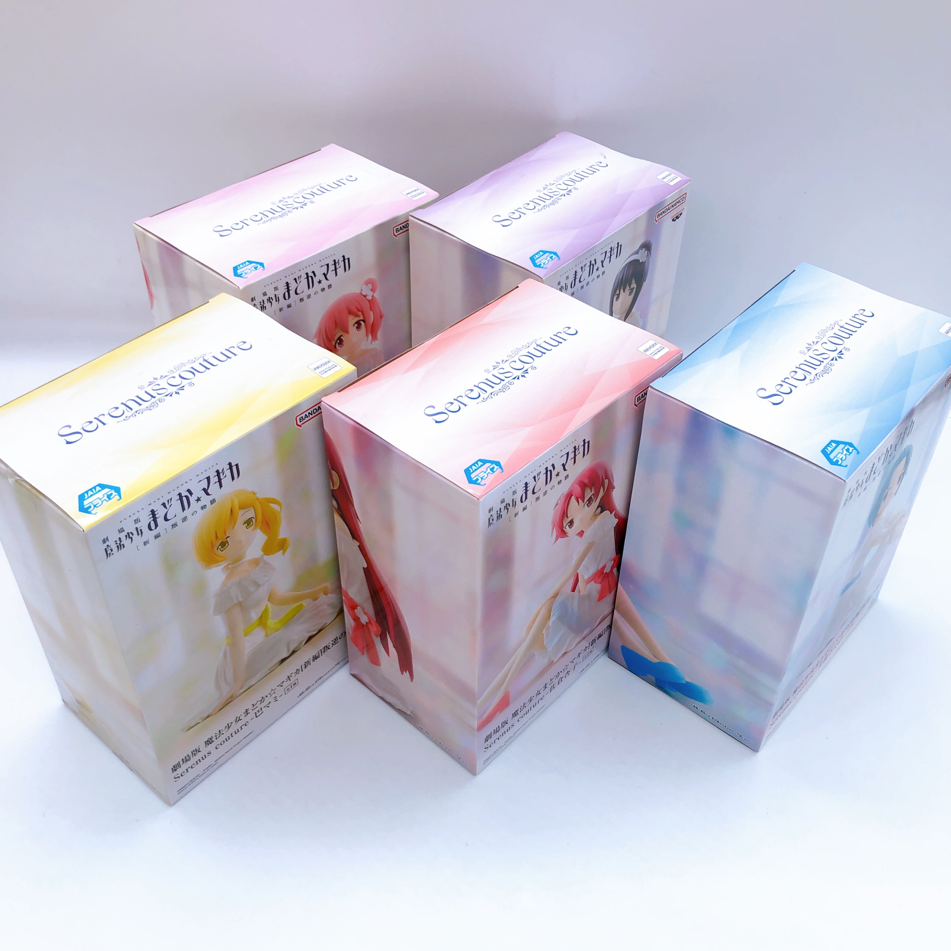 Puella Magi Madoka Magica The Movie Rebellion Serenus couture Figure Set of 5
