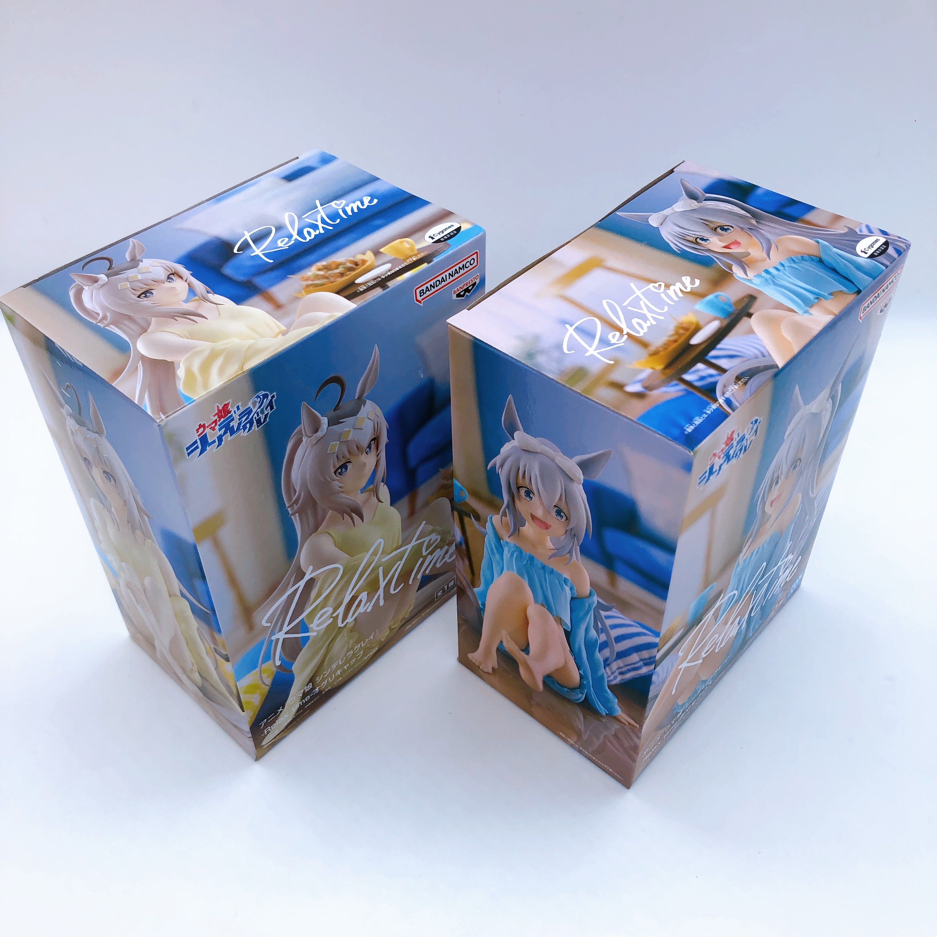 Uma Musume: Cinderella Gray Oguri Cap & Tamamo Cross Relax time Figure Set 15+