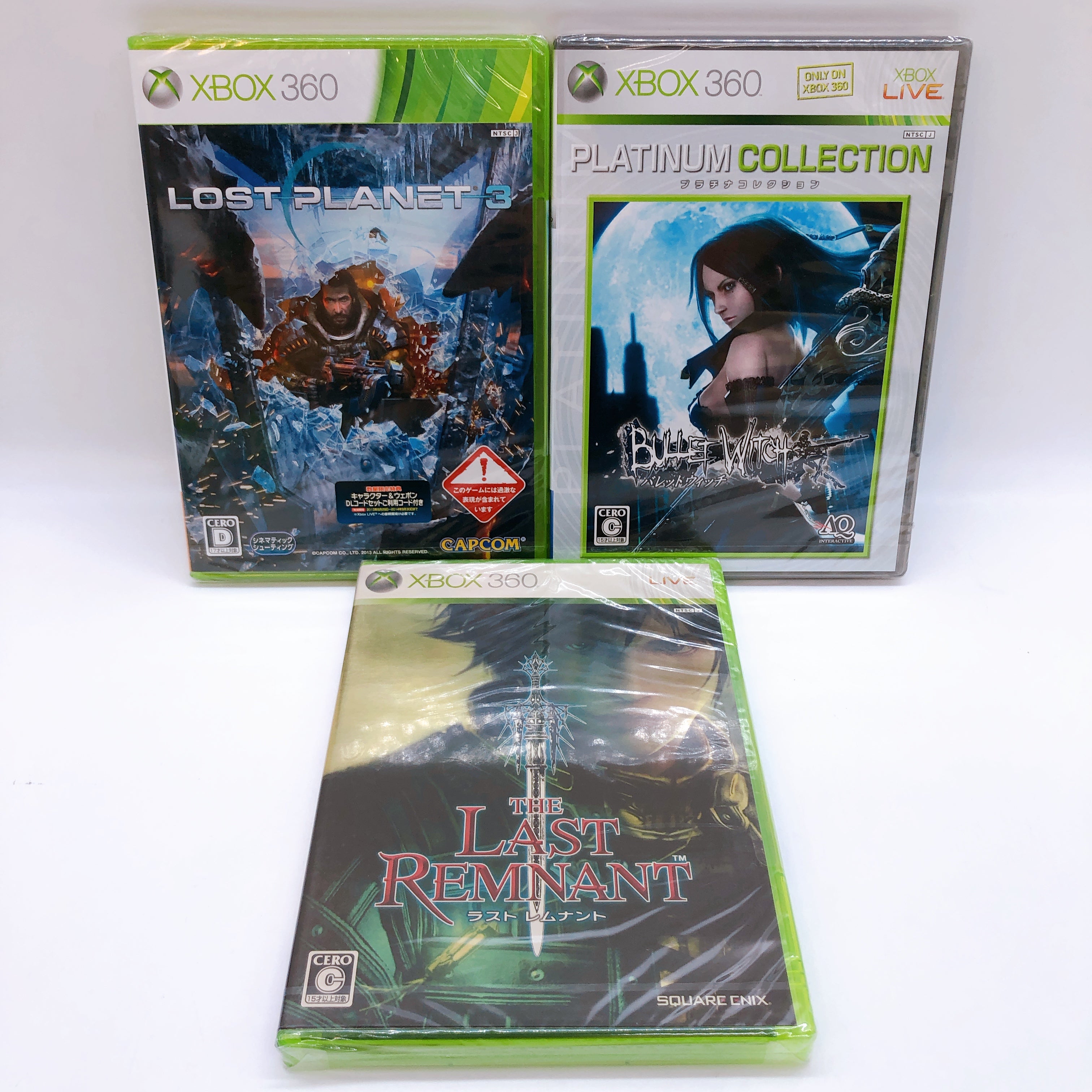 Microsoft Xbox 360 Game Software Set of 10 Bundle Japan Game Sealed NEW FASTSHIP