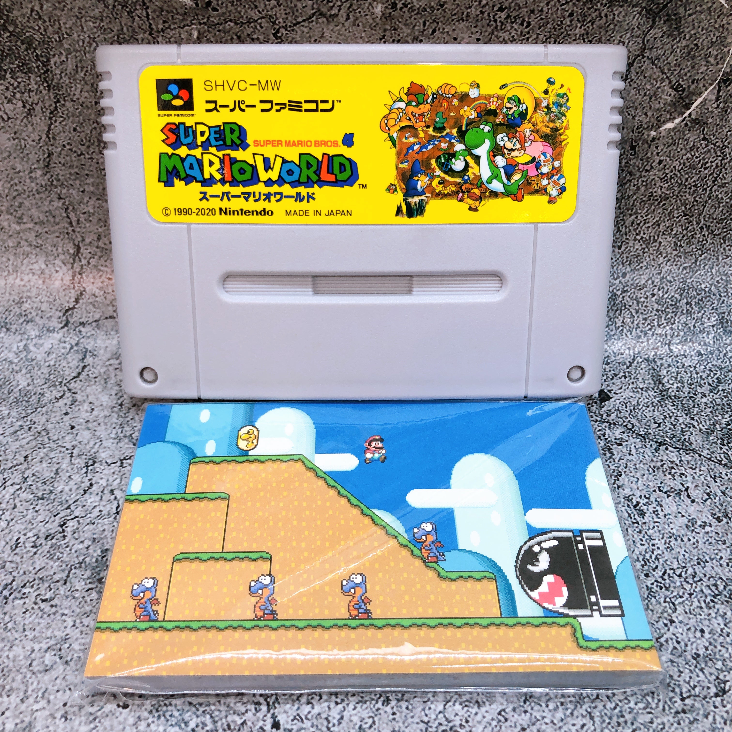 Nintendo Super Mario World Cartridge Type Memo Pad Case Nintendo Store Limited