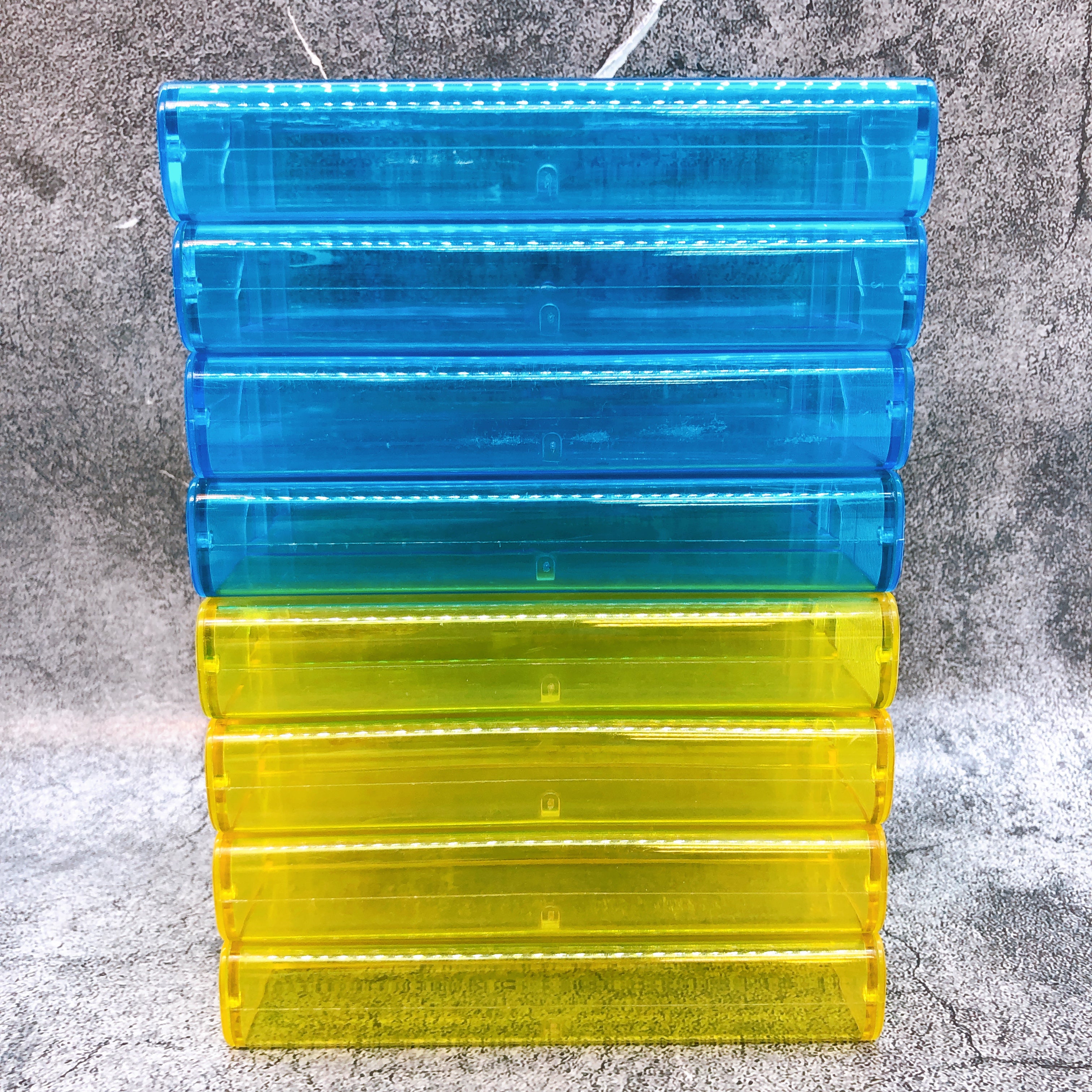 Nintendo Super Famicom Cartridge Case Set of 8 Super Mario Vintage Item Japan