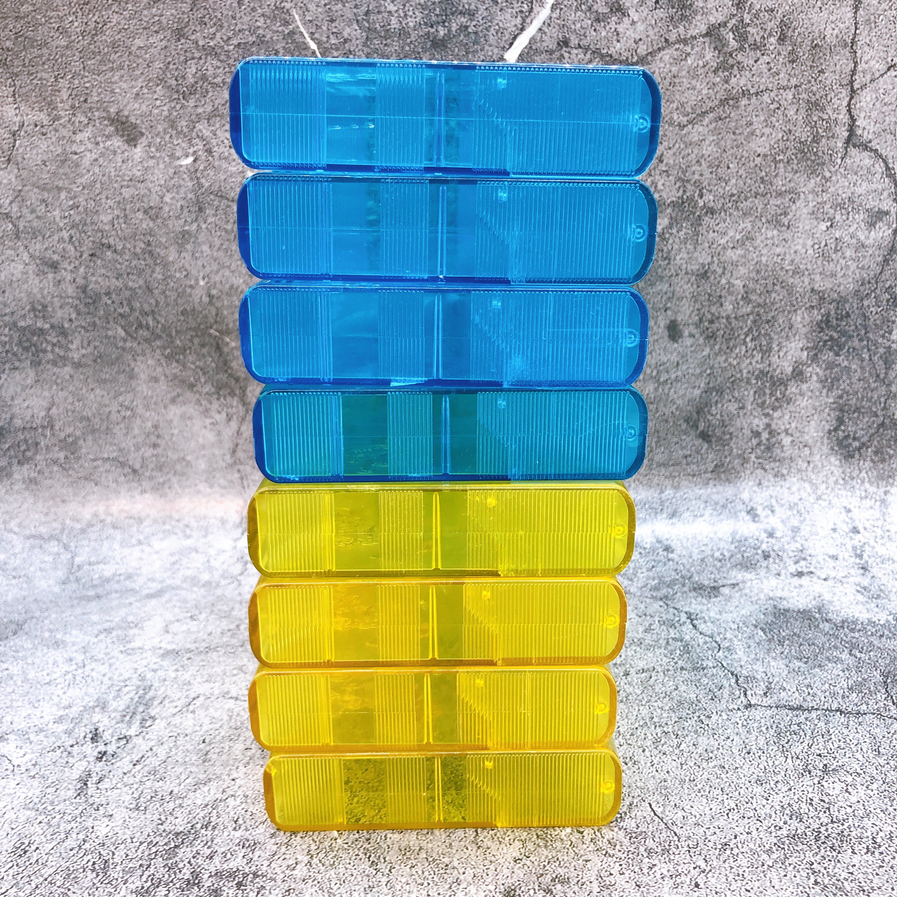 Nintendo Super Famicom Cartridge Case Set of 8 Super Mario Vintage Item Japan