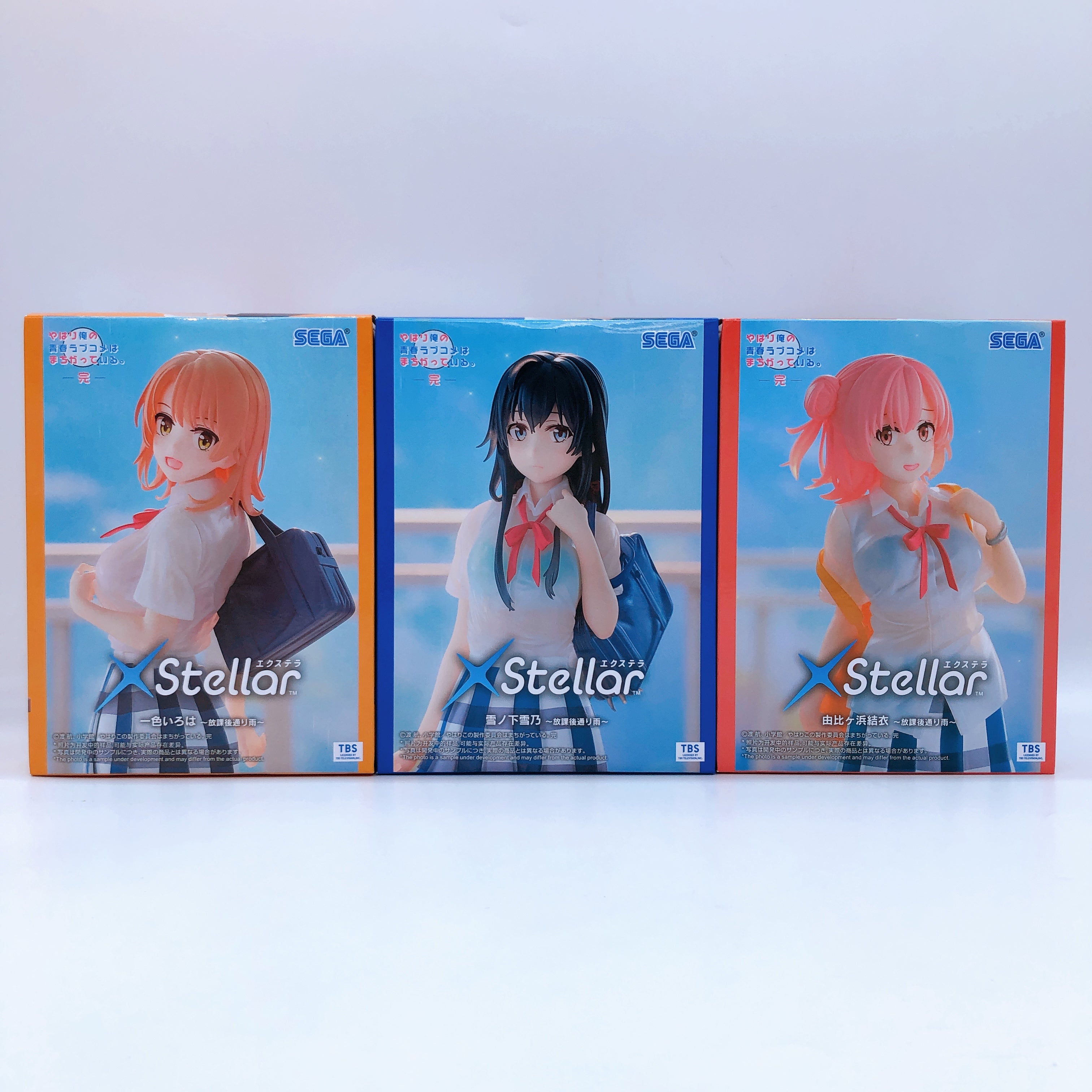 My Teen Romantic Comedy SNAFU Climax! Iroha Yukino Yui Set of 3 XStellar Figure