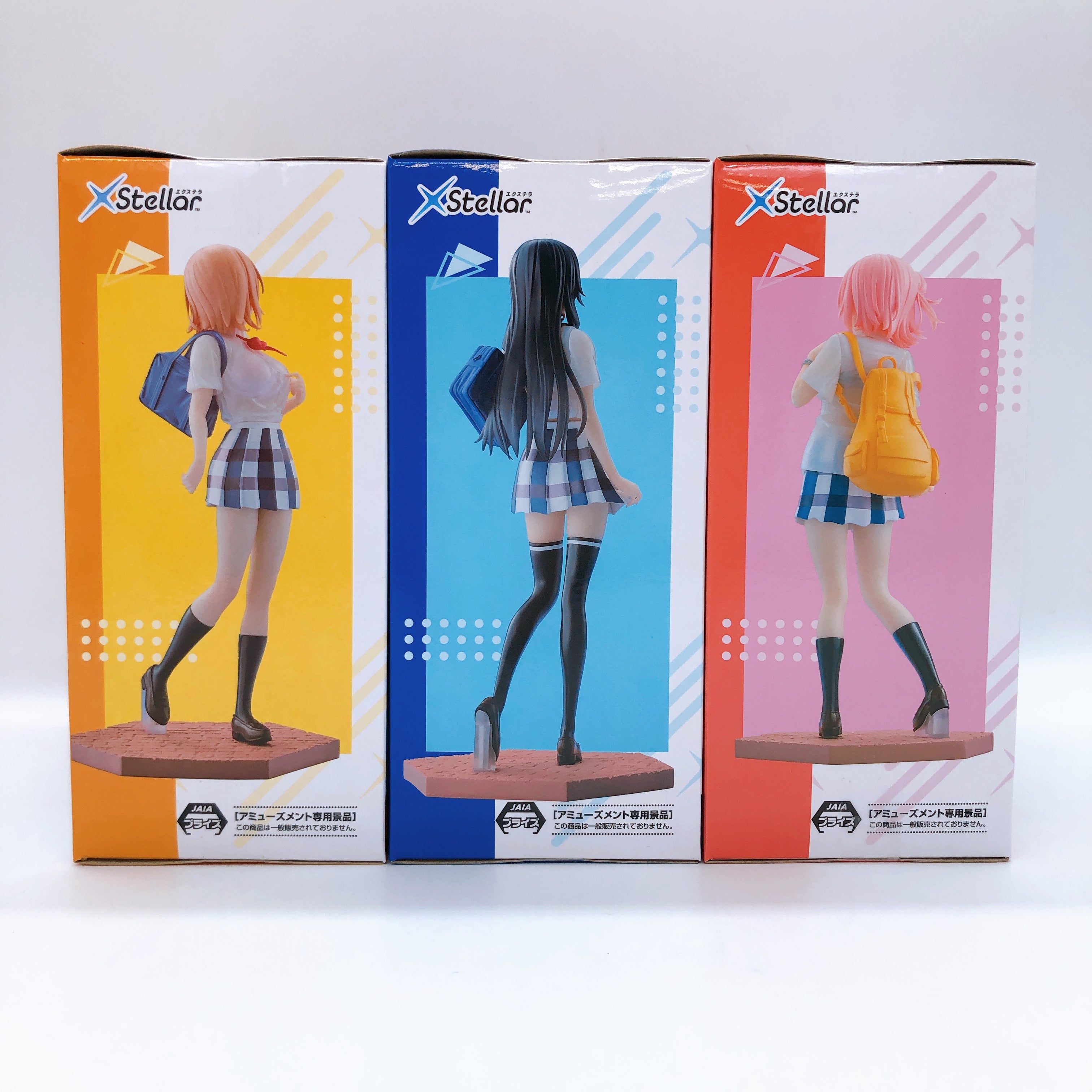My Teen Romantic Comedy SNAFU Climax! Iroha Yukino Yui Set of 3 XStellar Figure