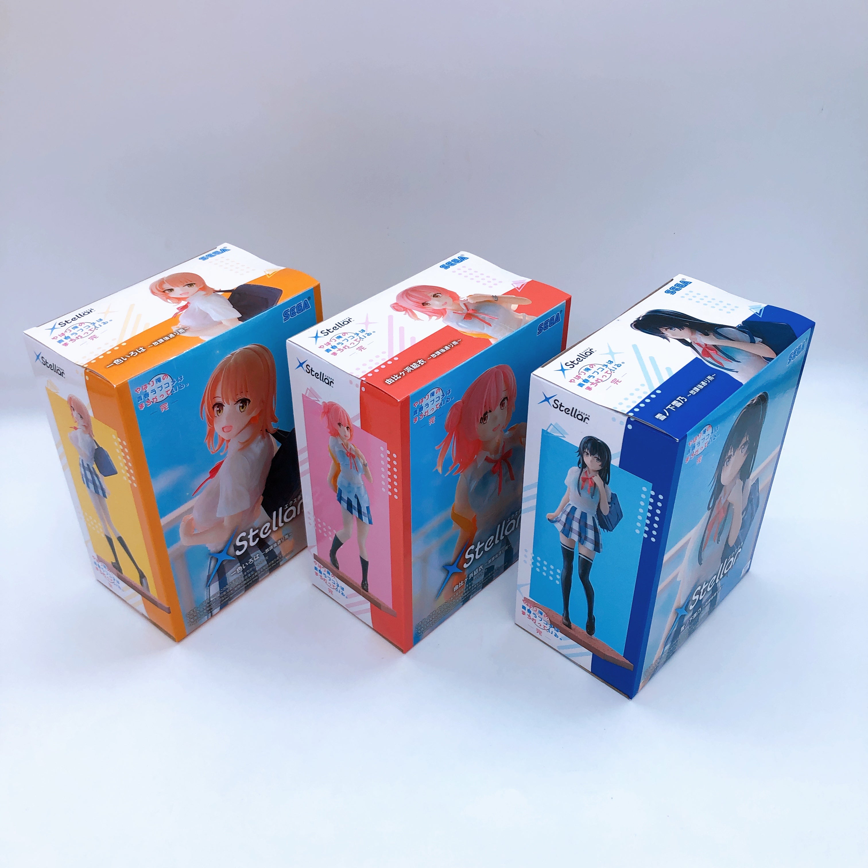 My Teen Romantic Comedy SNAFU Climax! Iroha Yukino Yui Set of 3 XStellar Figure