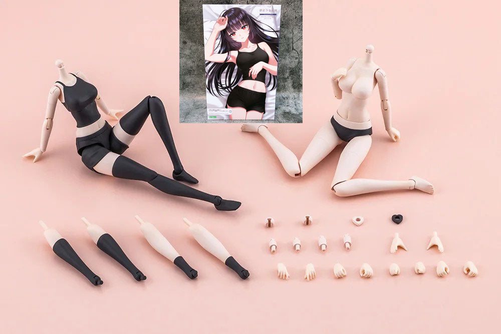 Sousai Shojo Teien Dress Up Body Complete Set of 6 Model Kit 15+ KOTOBUKIYA NEW