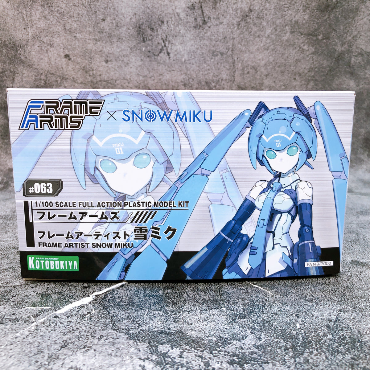 Frame Arms Frame Artist Snow Miku & Bonus Face Parts Set Kit 15+ KOTOBUKIYA NEW