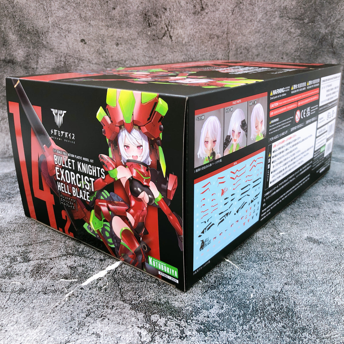 Megami Device Exorcist HELL BLAZE & Bonus Parts Set Kit 15+ KOTOBUKIYA Japan NEW