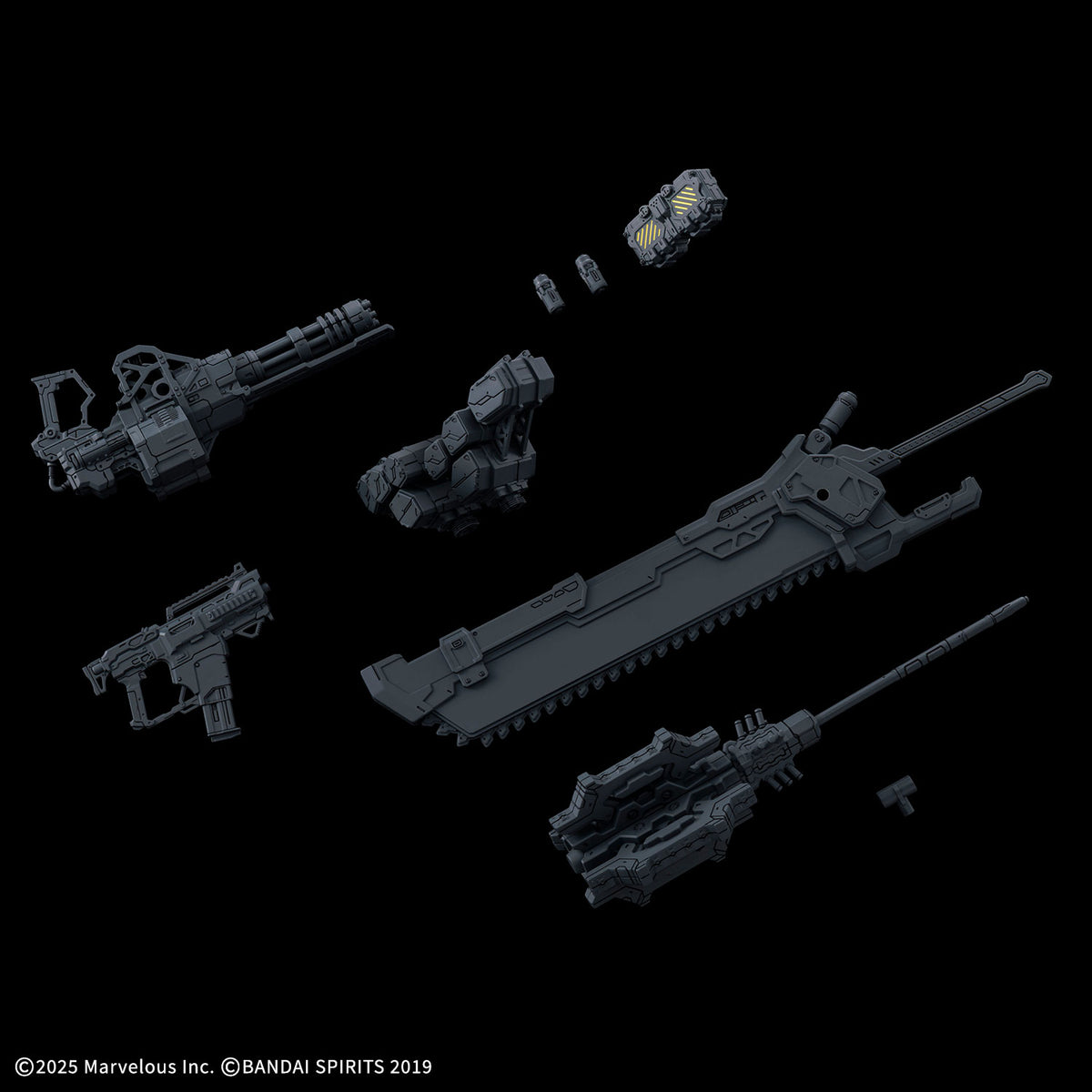30MM Bahamut The Unspeakable & Option Parts Set of 3 DAEMON X MACHINA Kit Bandai
