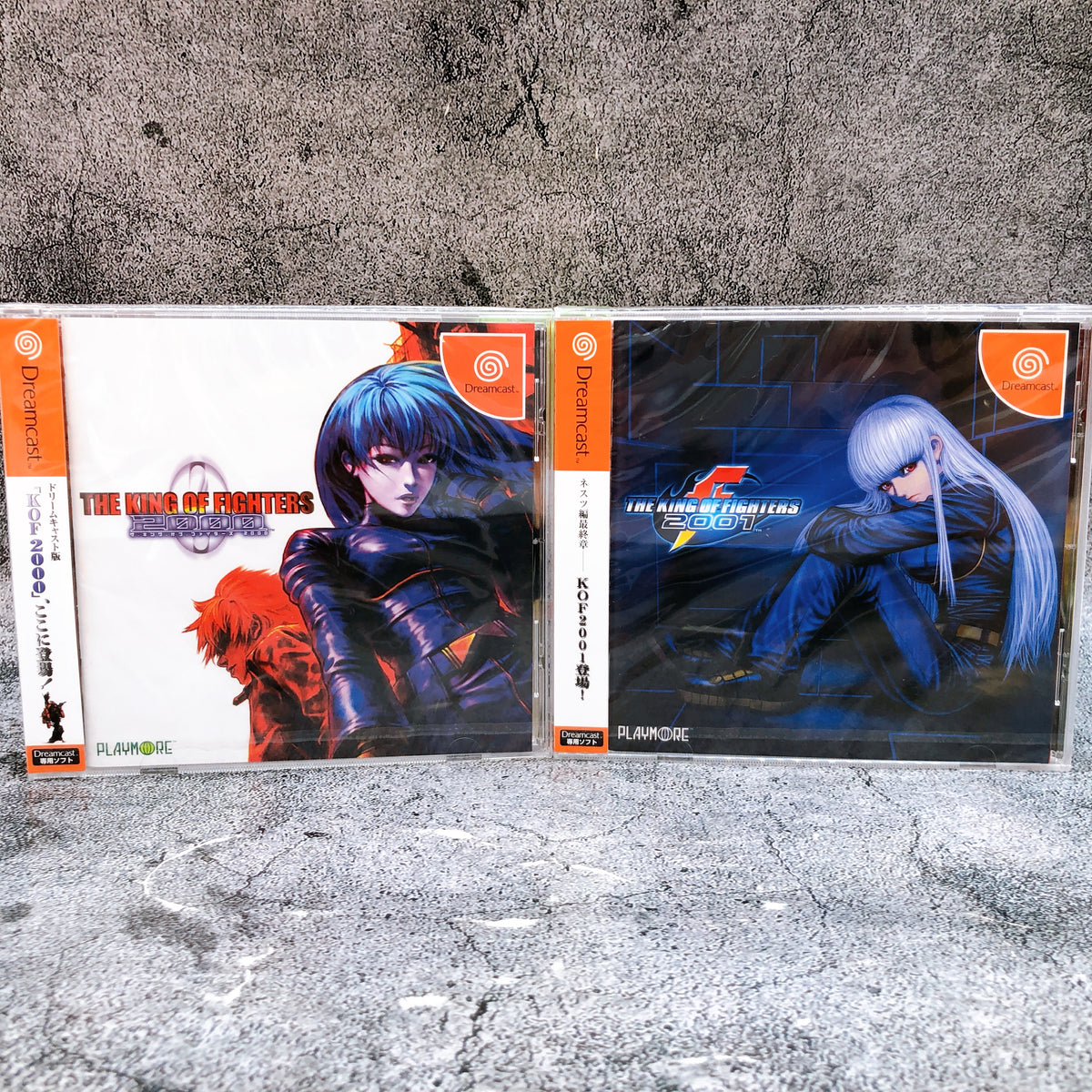 SEGA Dreamcast The King of Fighters 2000 & 2001 Set KOF Playmore Japan Game NEW
